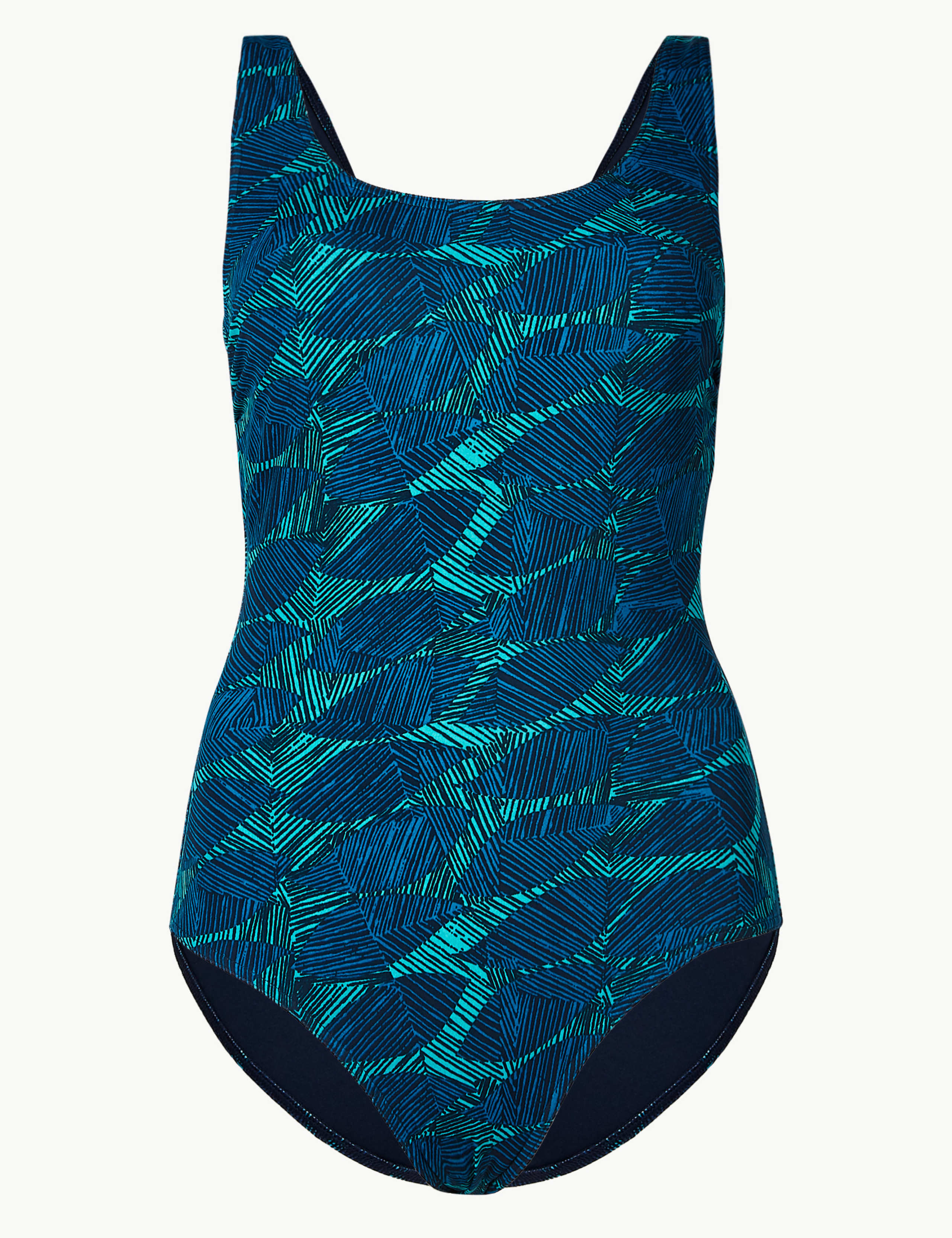 Secret Slimming™ Leaf Print Swimsuit 2 of 3