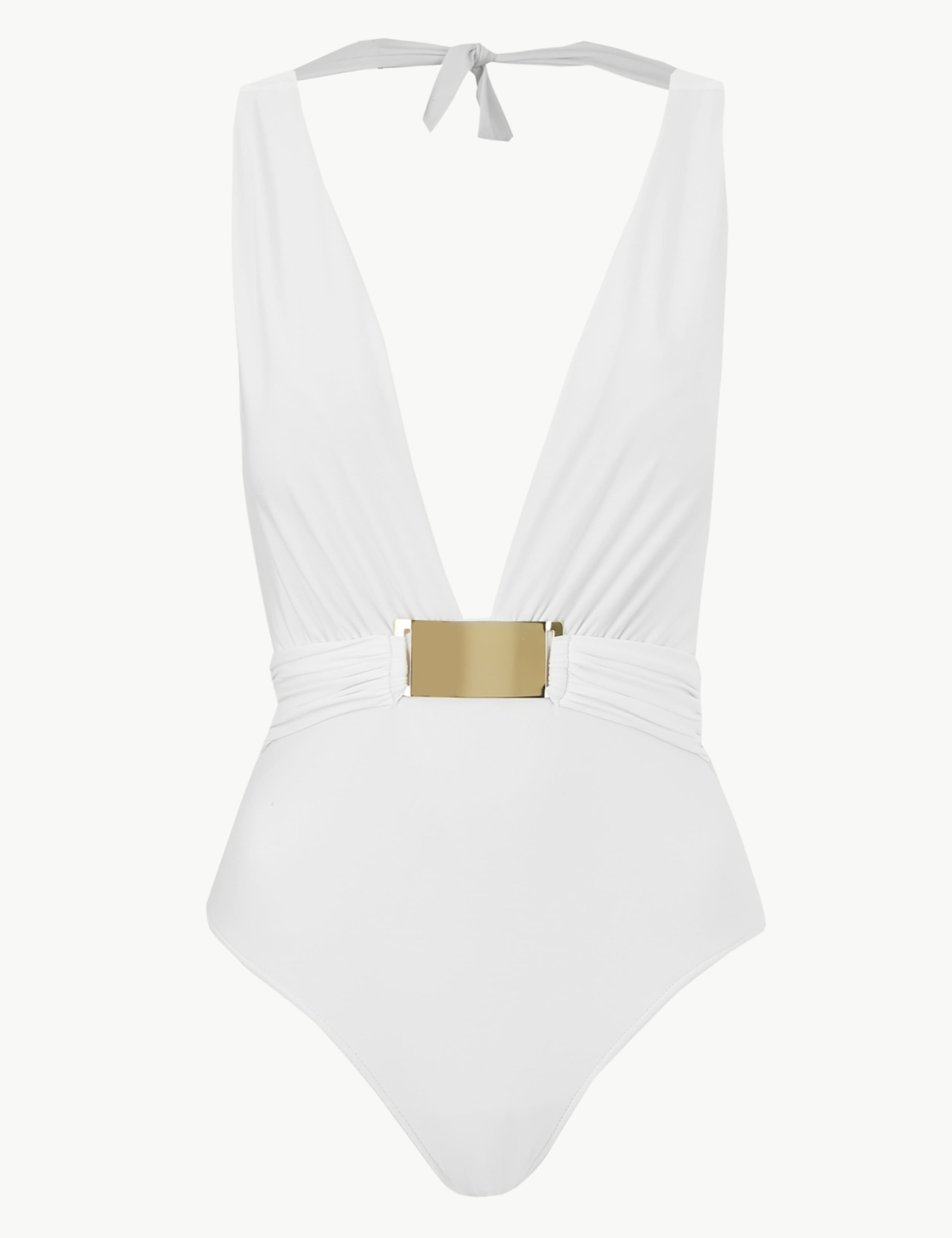 Light Control Padded Plunge Swimsuit 2 of 4