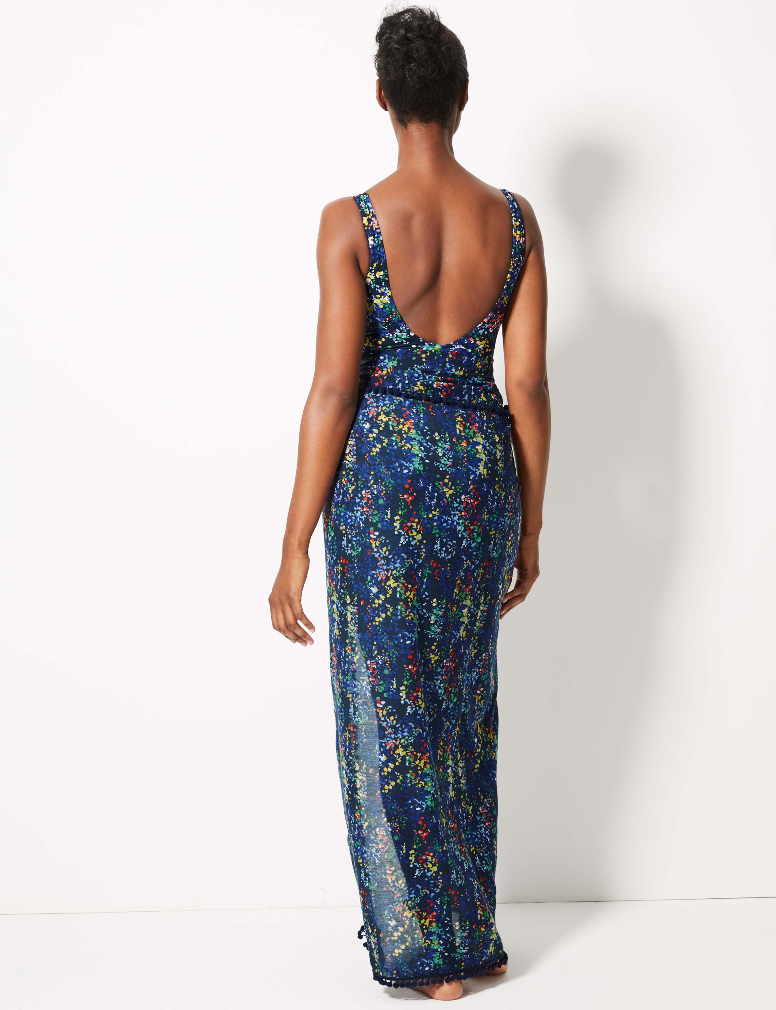Printed Beach Sarong 3 of 5