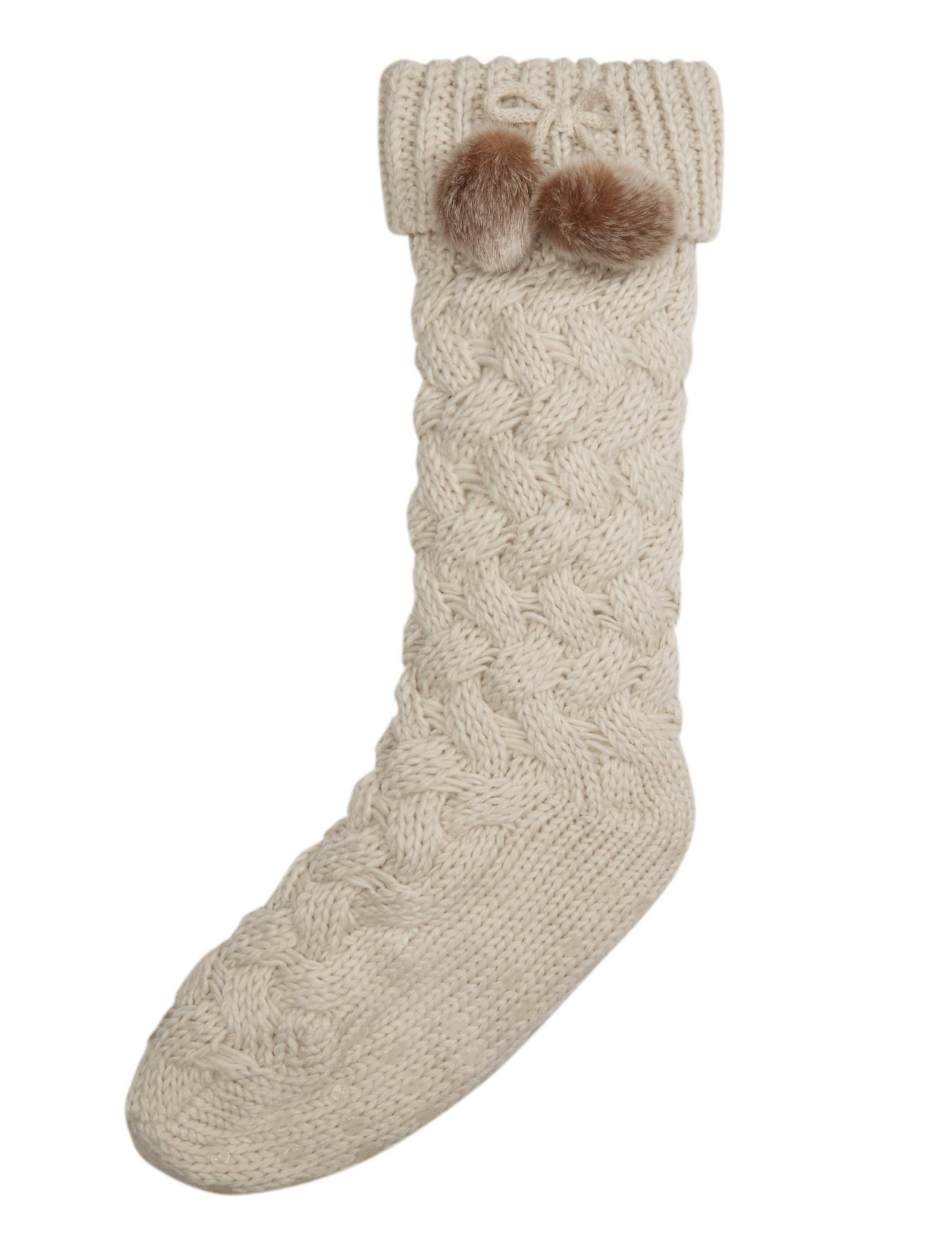 Basket Weave Bootie Socks 1 of 1