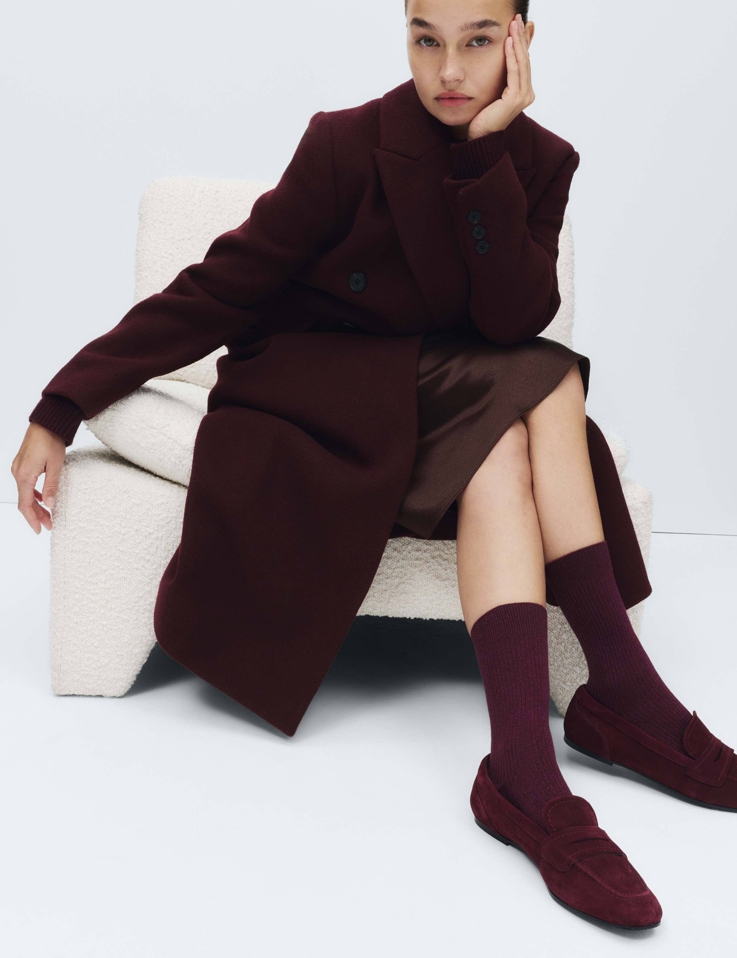 2pk Sparkle Crew Socks 3 of 4