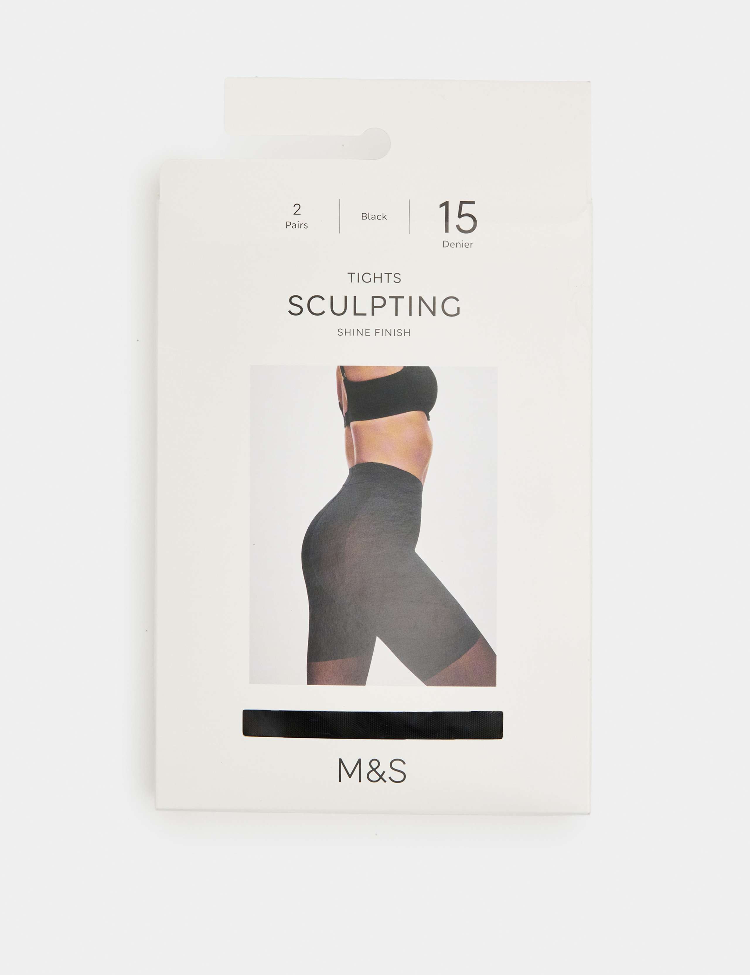 2pk Magic 15 Denier Firm Control Shaping Tights 2 of 4