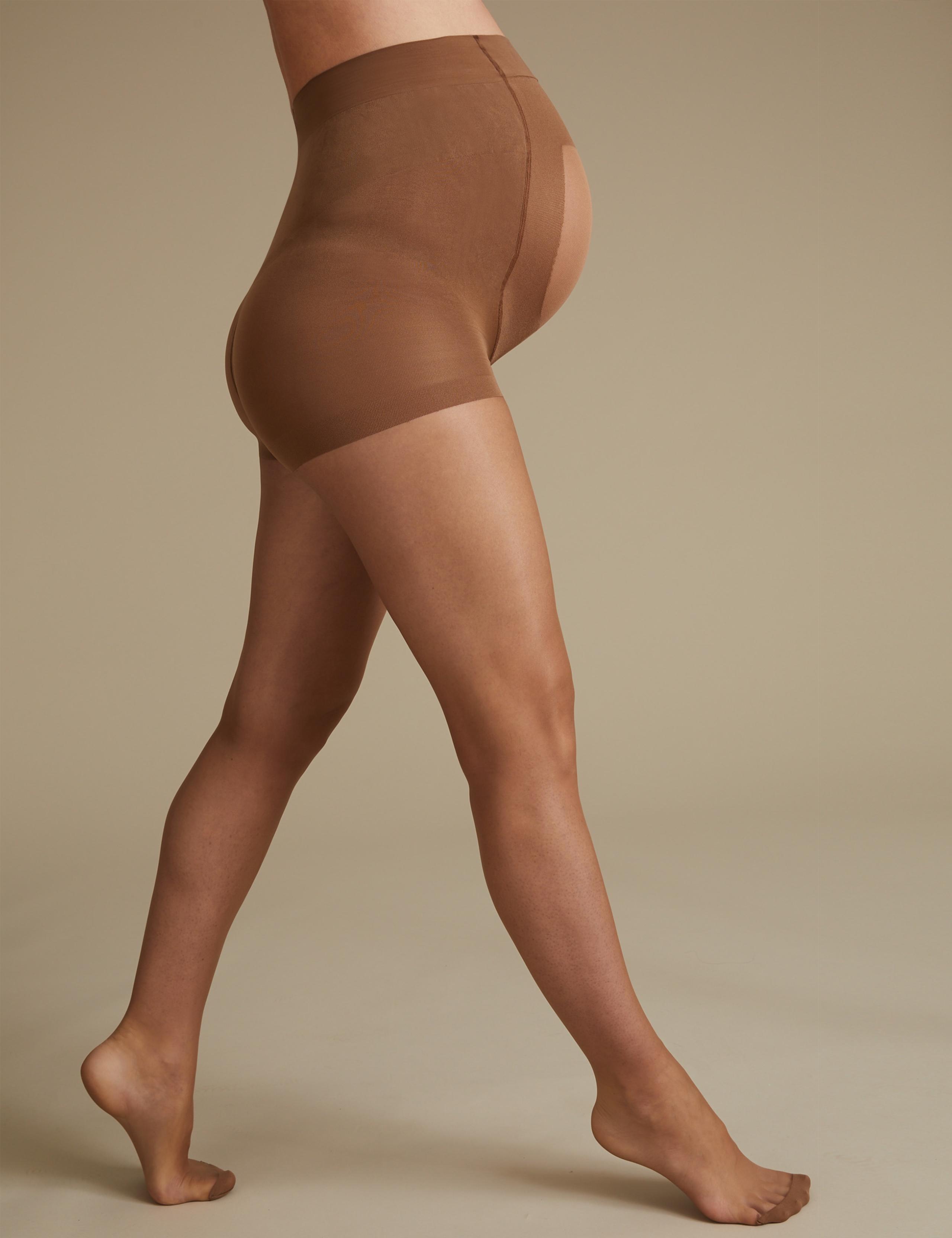 Maternity 7 Denier Bare Cooling Sheer Tights 1 of 2