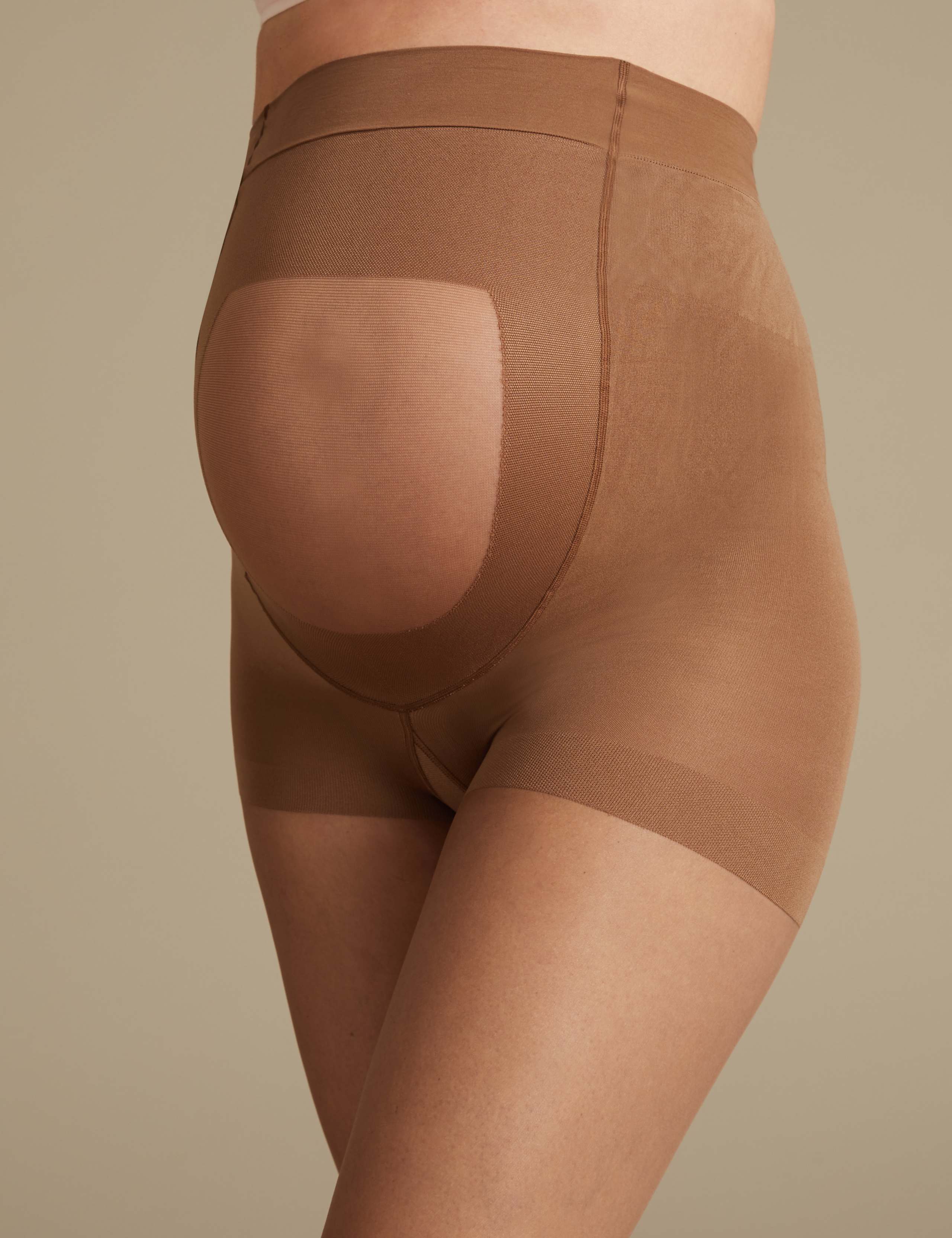 Maternity 7 Denier Bare Cooling Sheer Tights 2 of 2