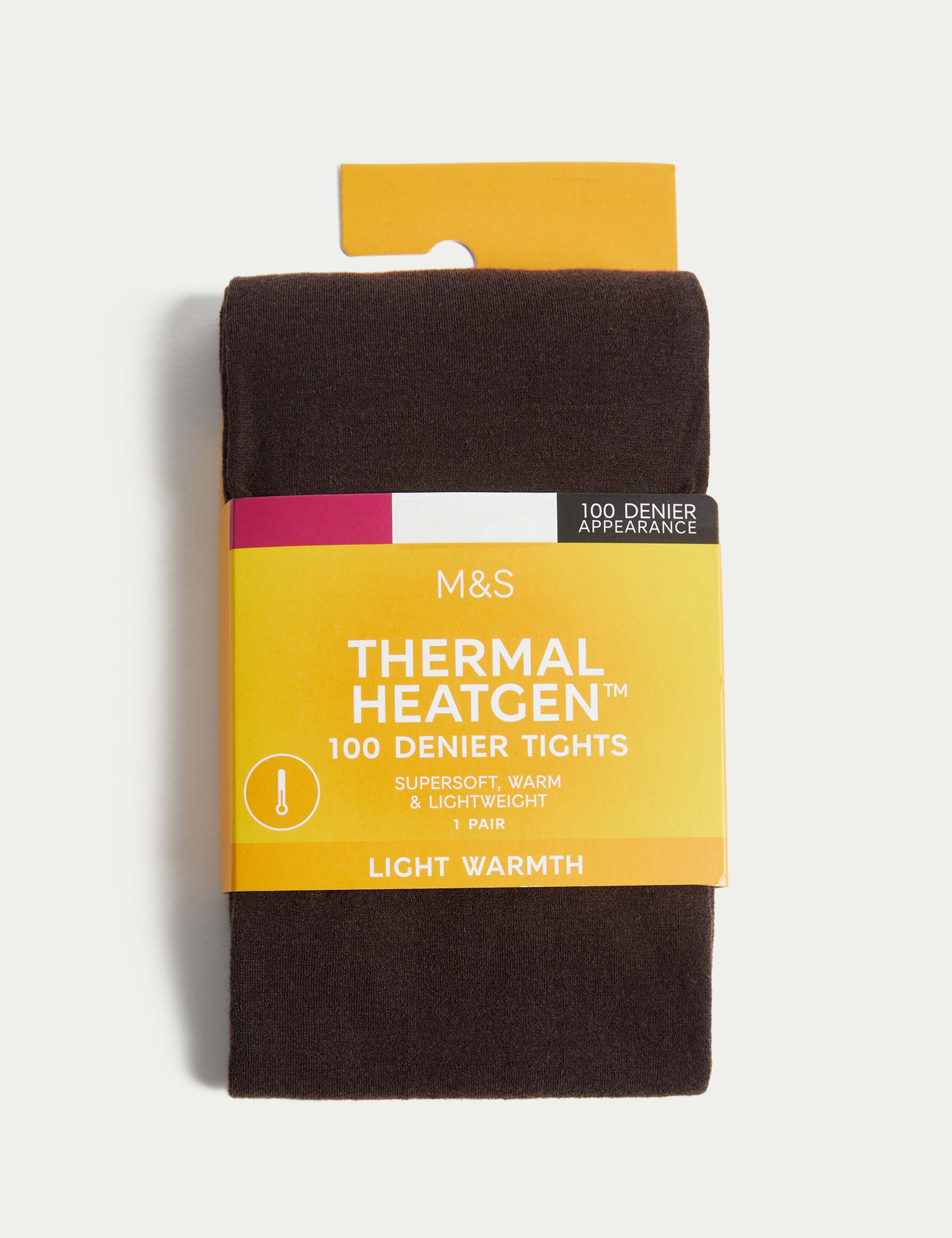 100 Denier Thermal Heatgen™ Opaque Tights 2 of 5