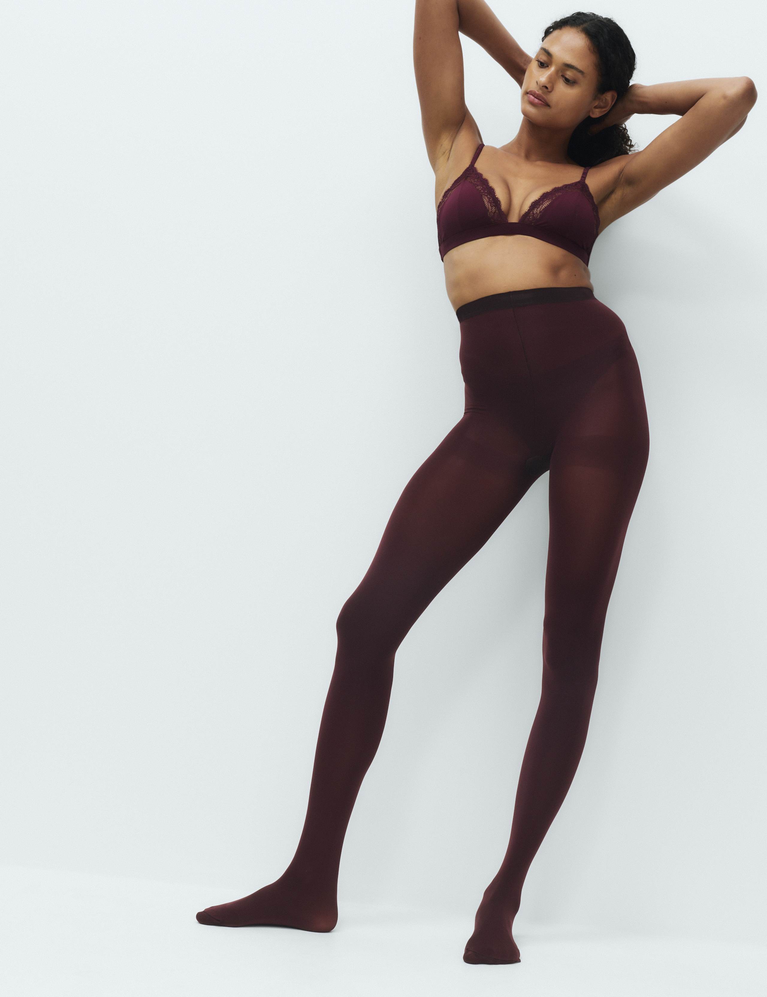 3 Pack 60 Denier Body Sensor™ Opaque Tights 4 of 4