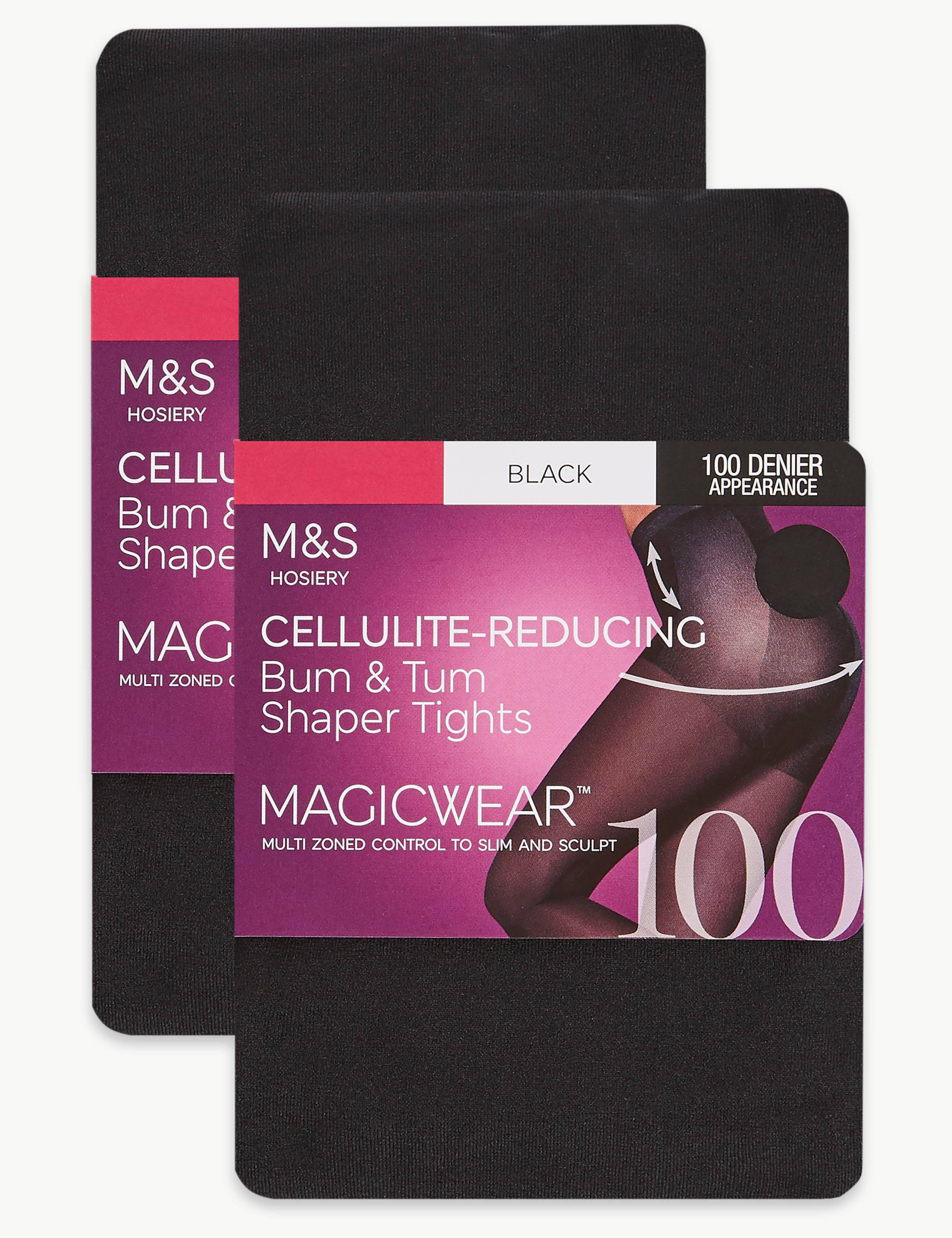 2 Pair Pack 100 Denier Magicwear™ Shaping Tights 1 of 1