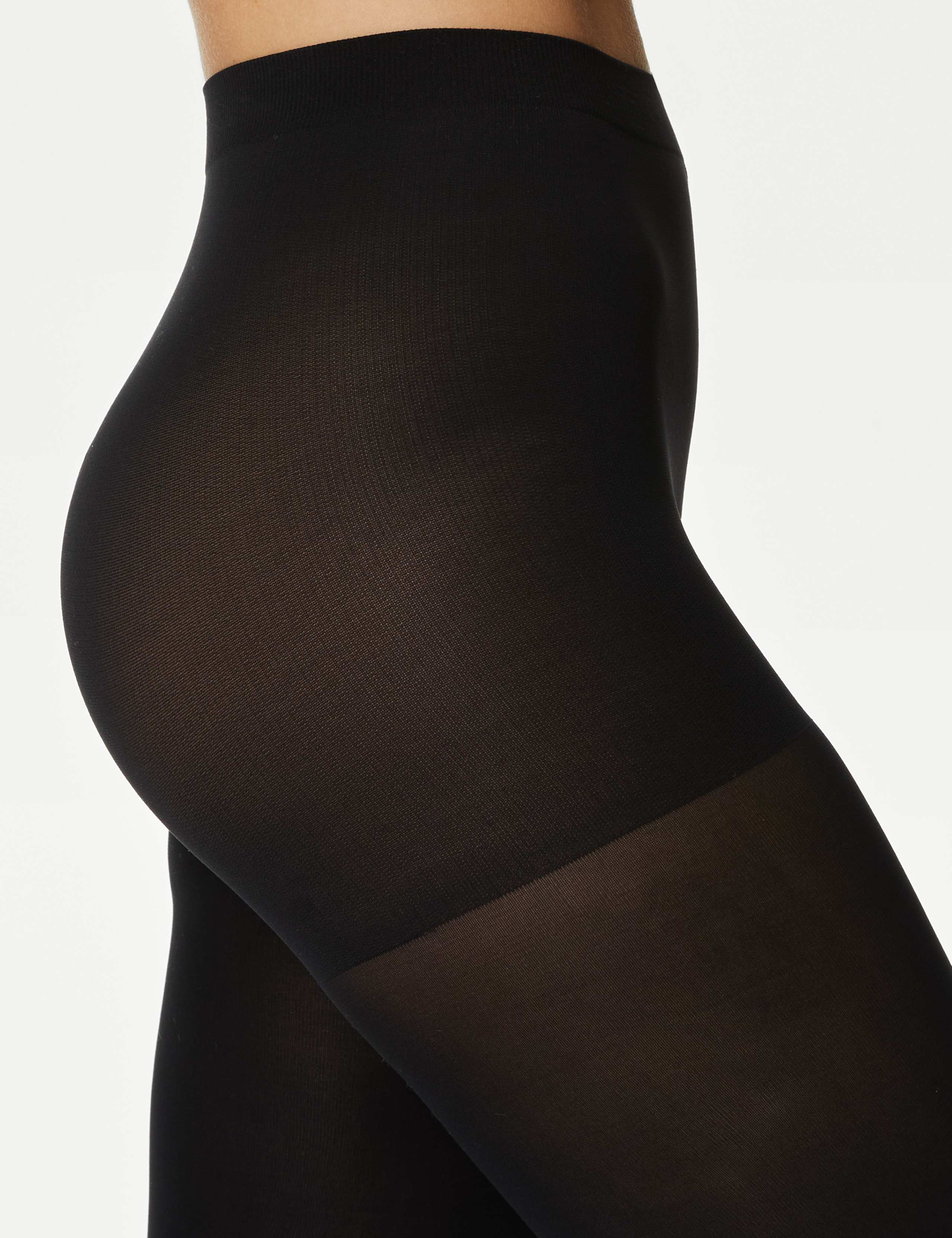 2pk 60 Denier Body Sensor™ Body Shaping Tights 2 of 3