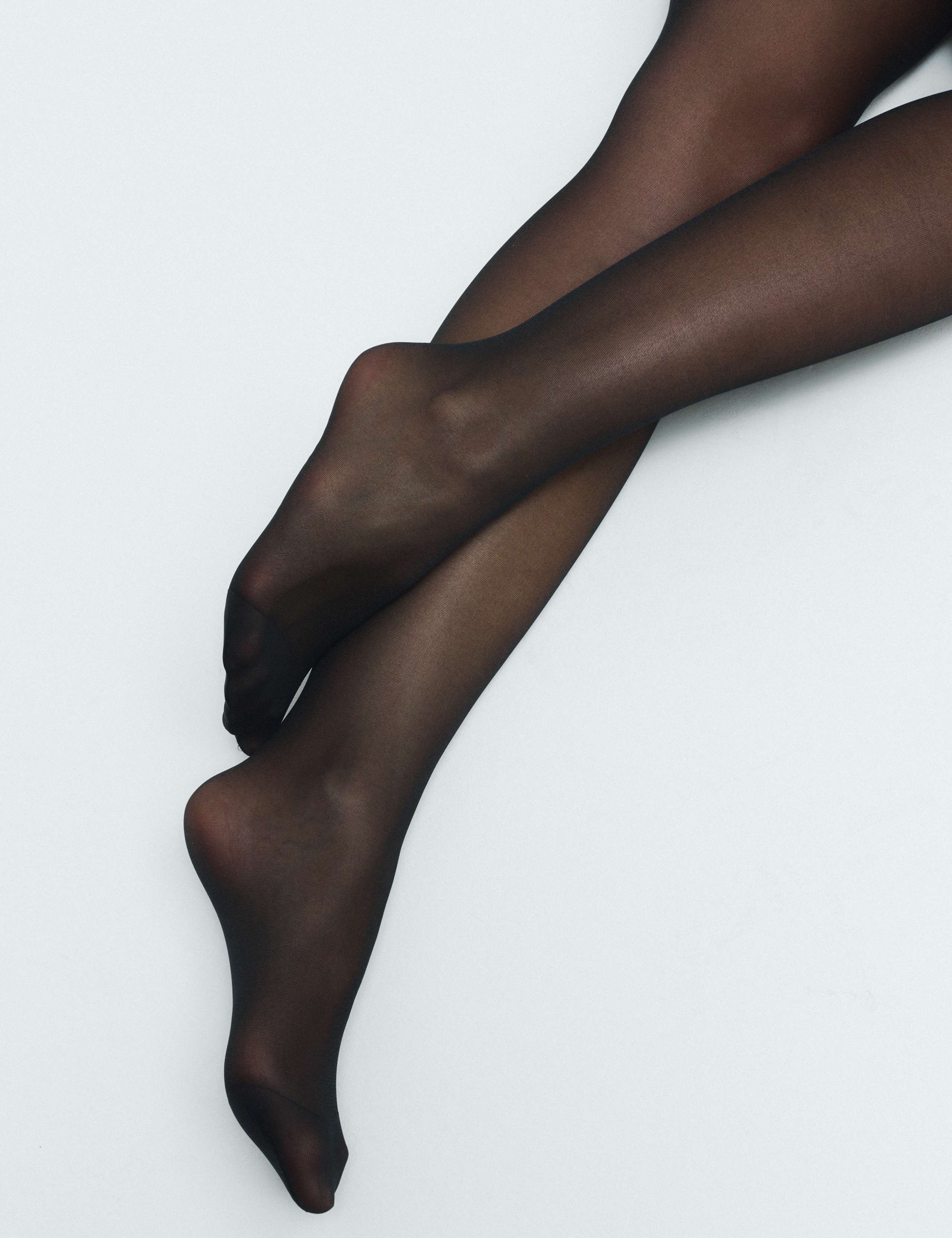 5 Pack 15 Denier Body Shaping Shine Tights 4 of 5