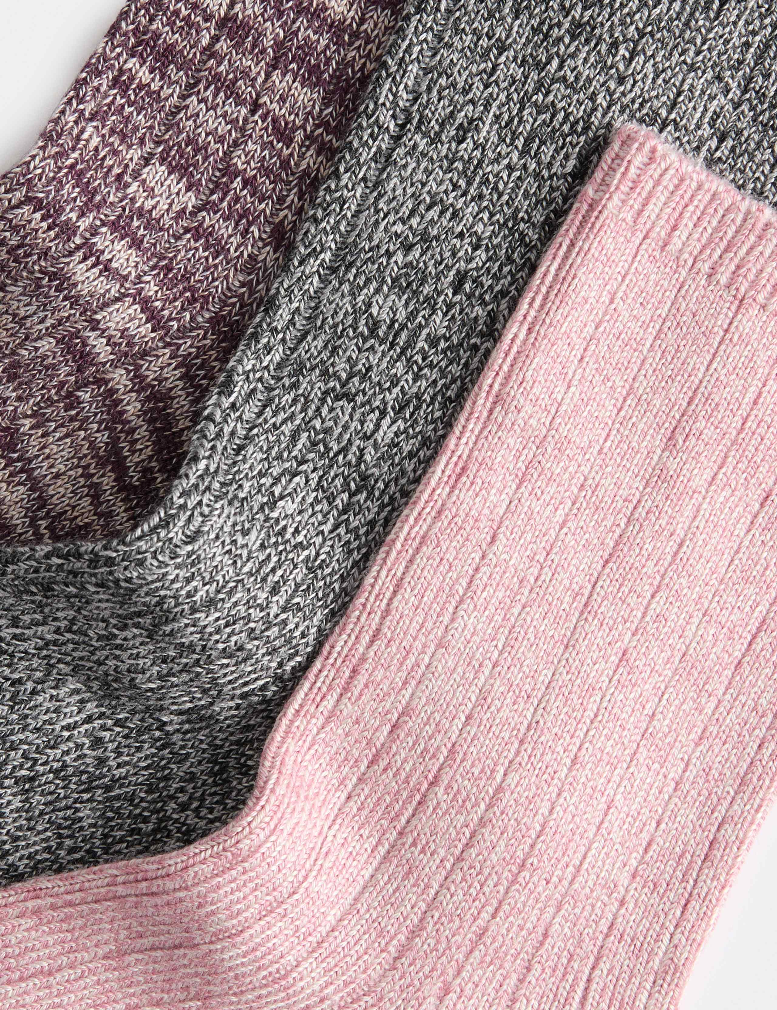 3pk Sumptuously Soft™ Thermal Crew Socks 2 of 2
