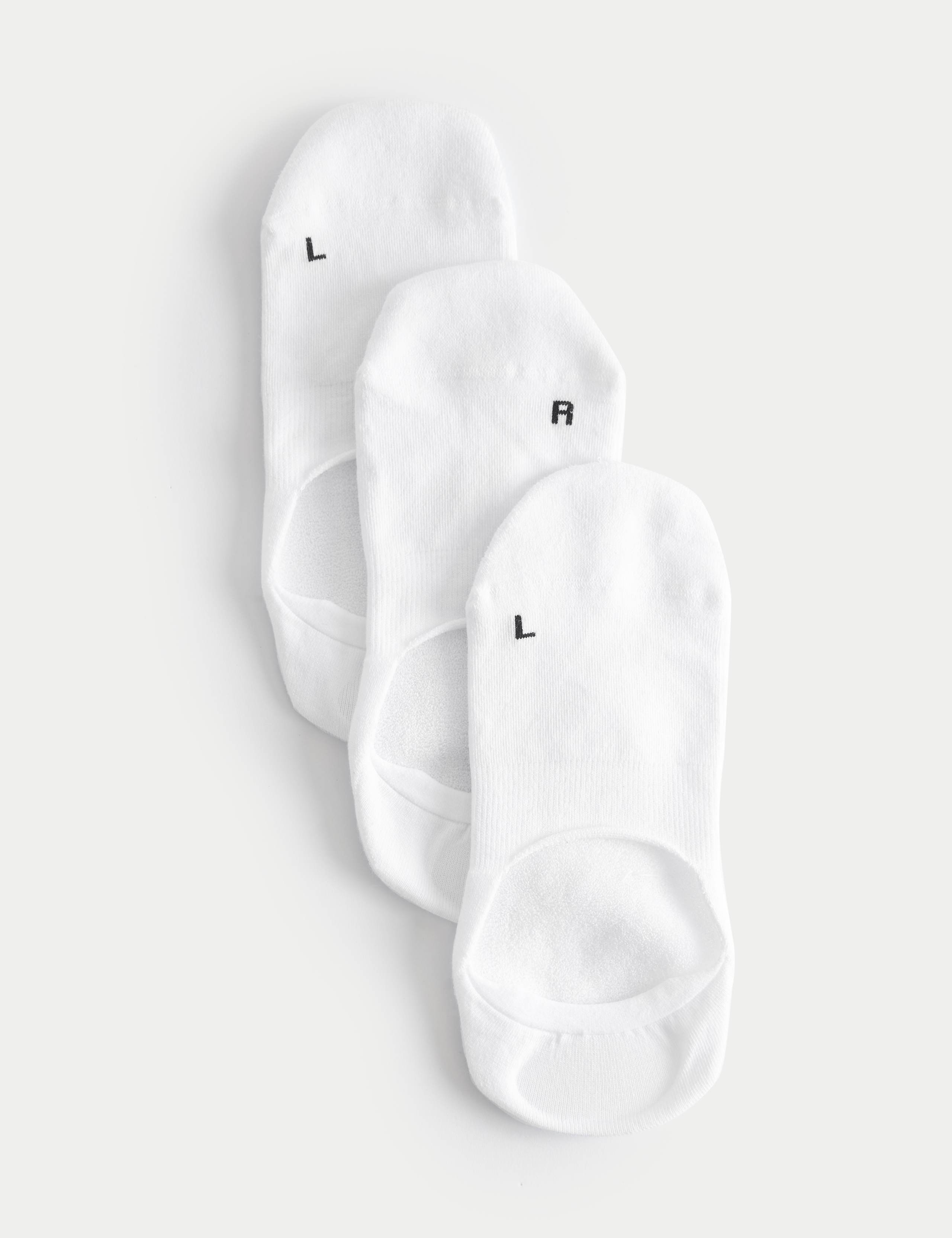 3 Pack Invisible Cushioned Trainer Liners™ 1 of 2