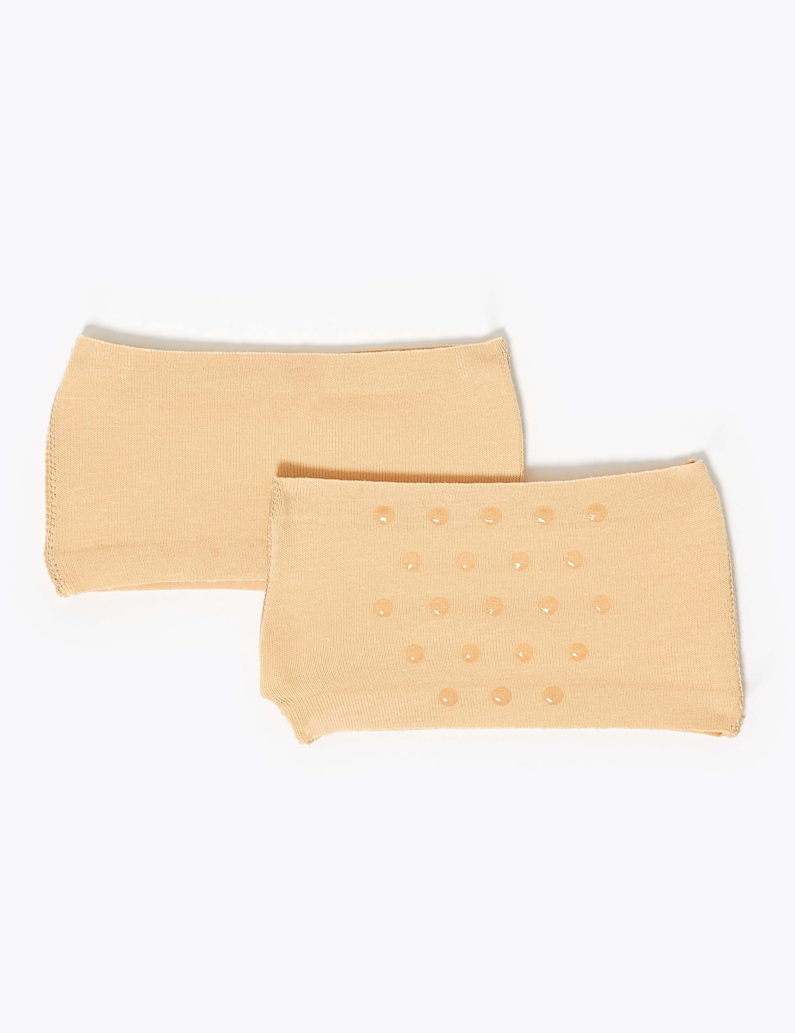 2 Pack Cotton Mule Liner Footsies 2 of 2