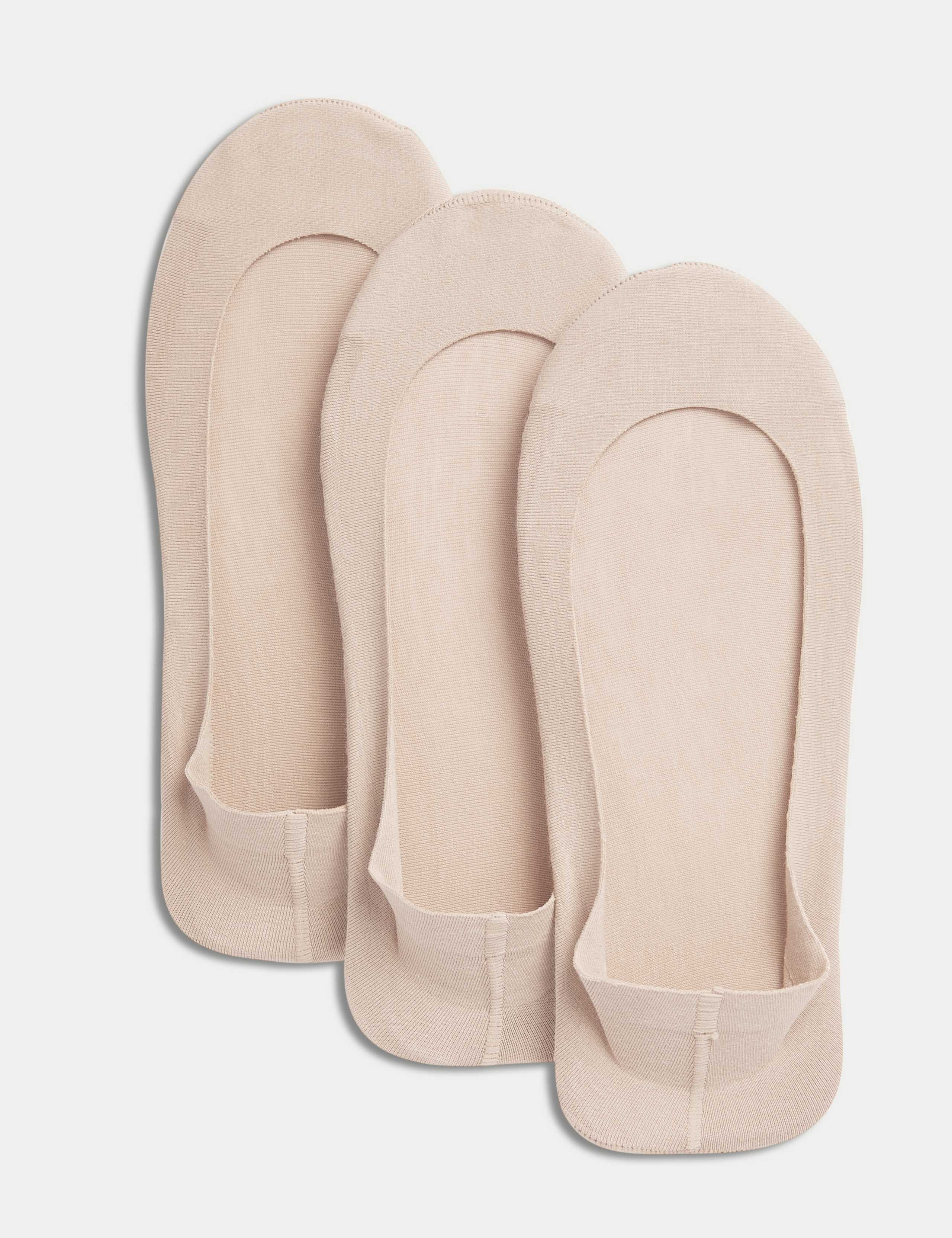3pk Cotton Rich Low Cut Footsies 1 of 3