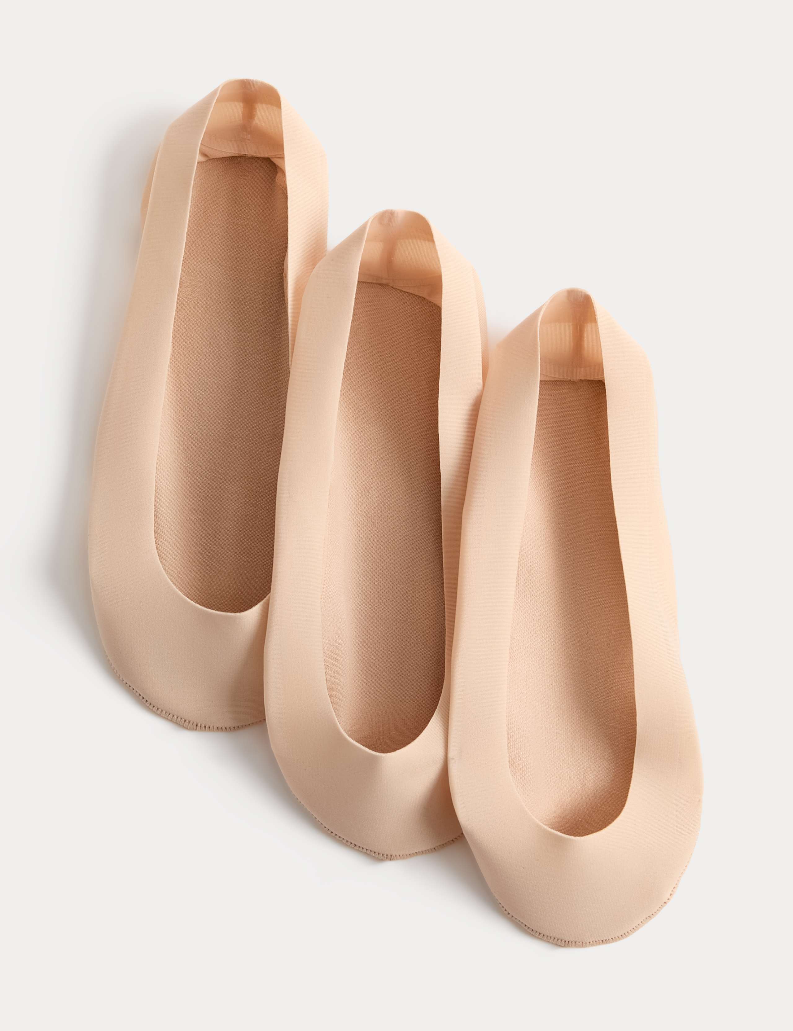 3 Pack Cotton Blend Footsies 1 of 2