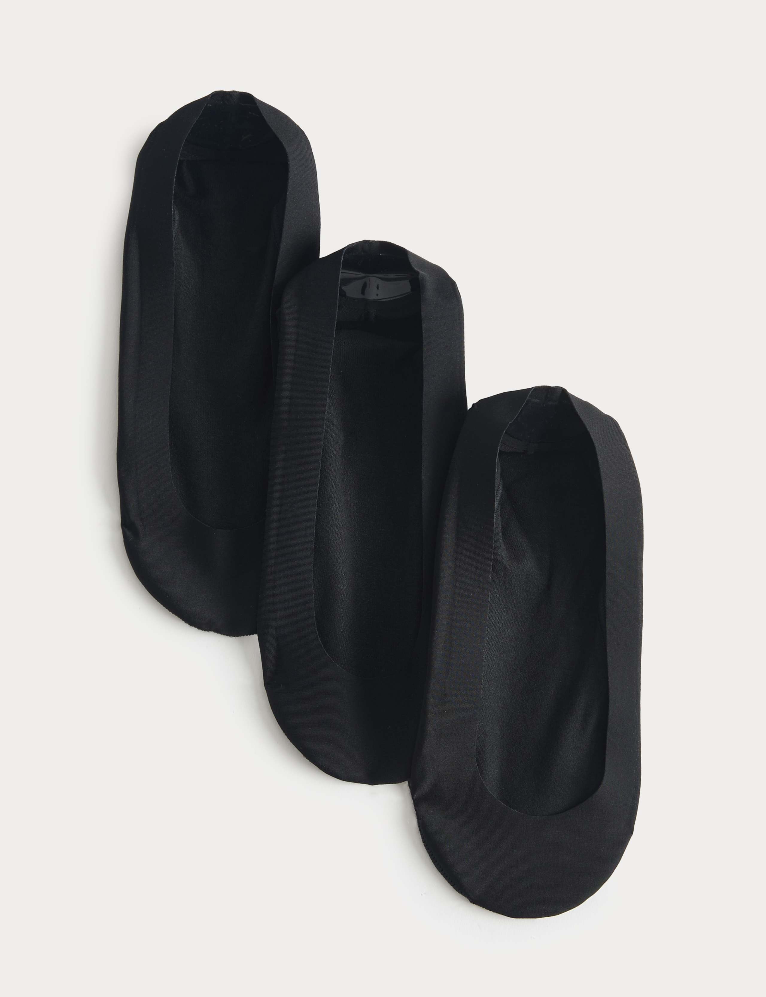 3 Pack Cotton Blend Lace Footsies 1 of 1