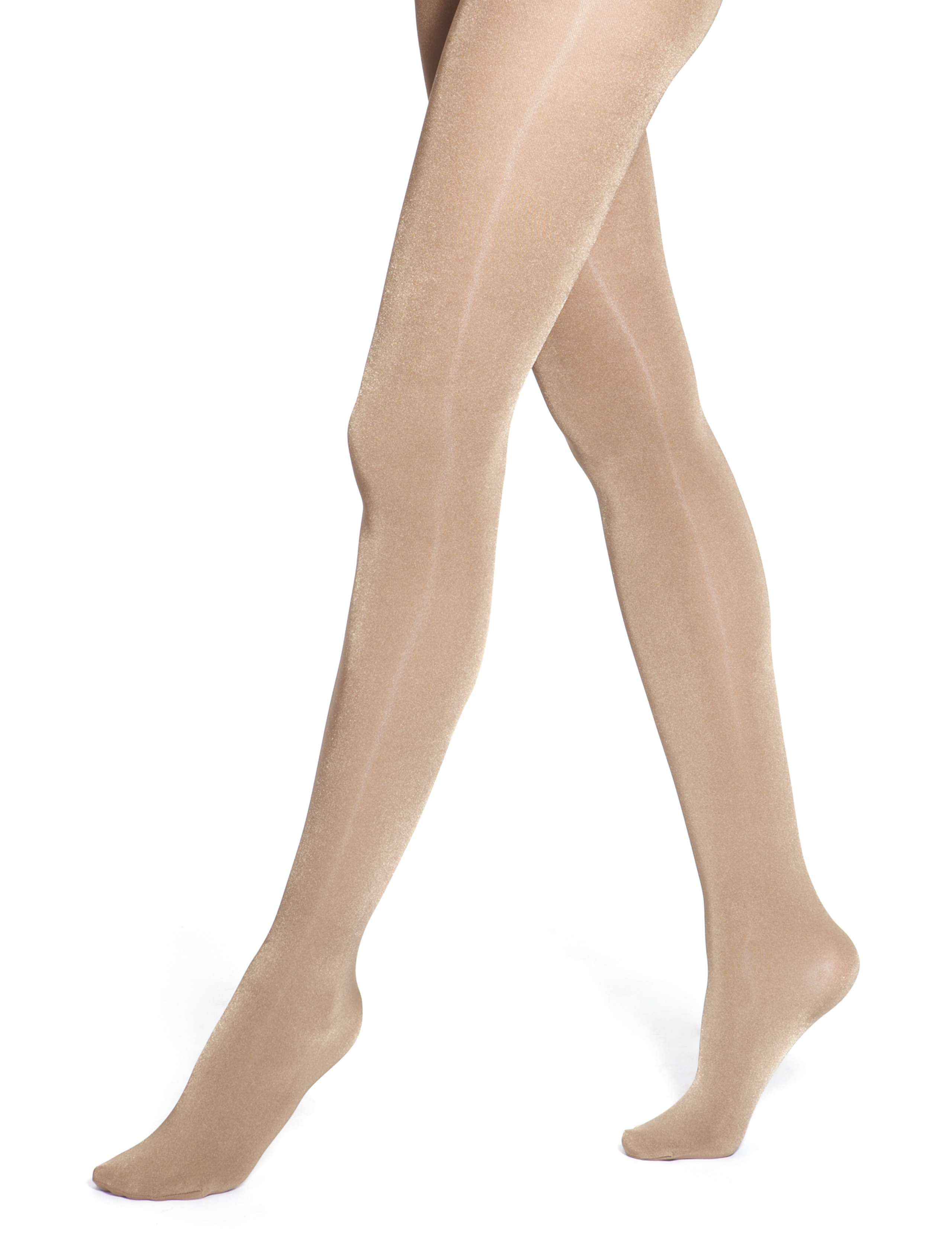 100 Denier Satin Touch Opaque Tights 1 of 2