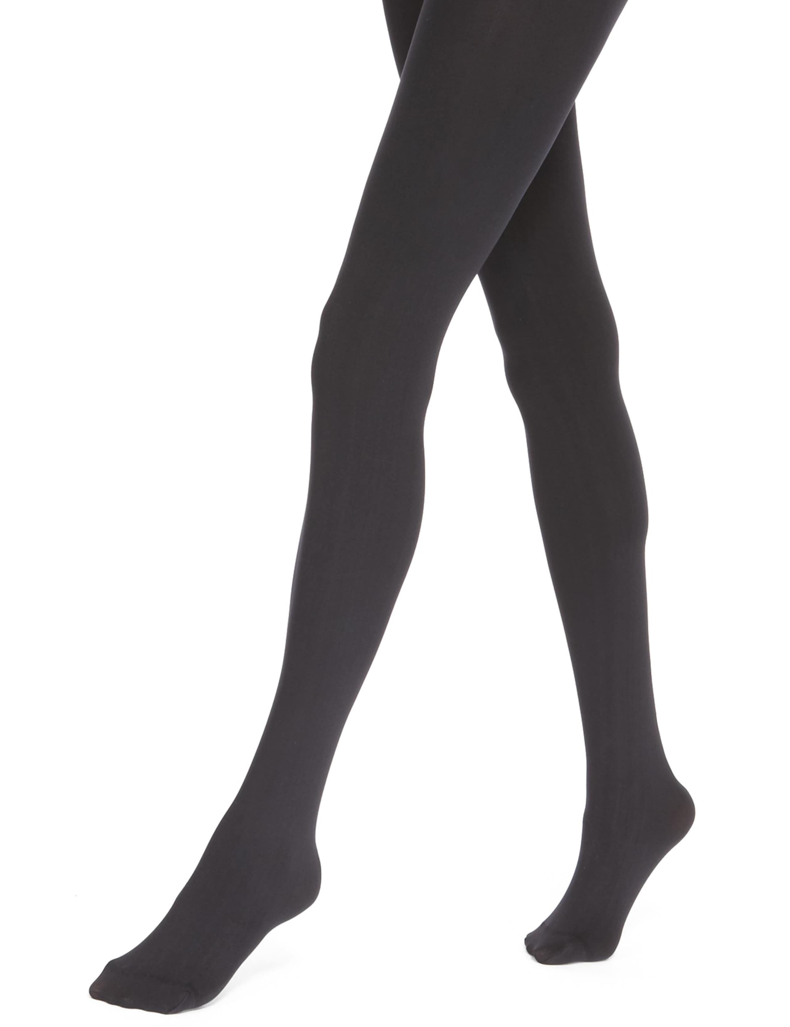 100 Denier Velvet Touch Opaque Tights 1 of 2