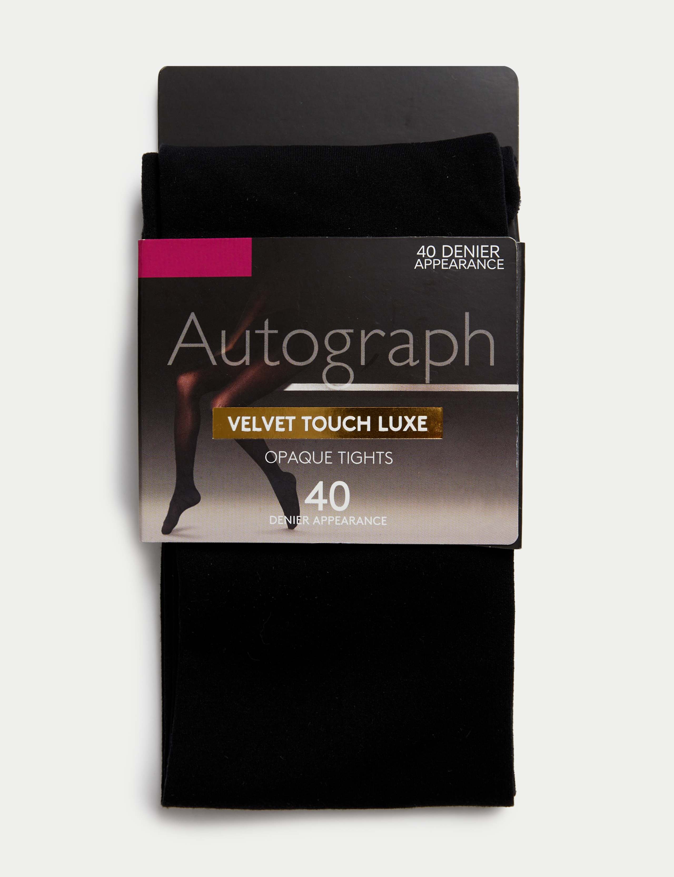 40 Denier Velvet Touch Luxe Tights 2 of 6