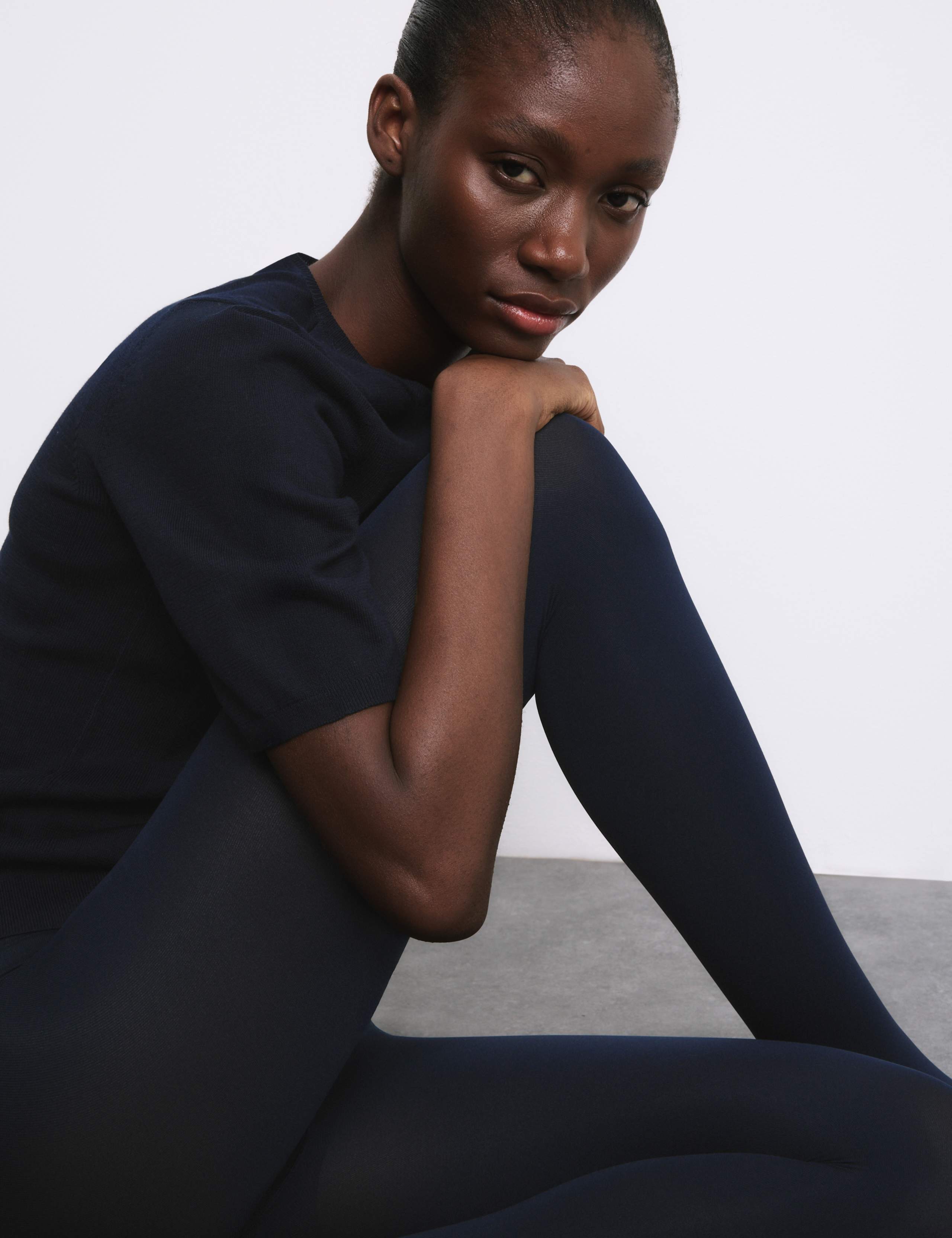 60 Denier Velvet Touch Luxe Tights 4 of 6