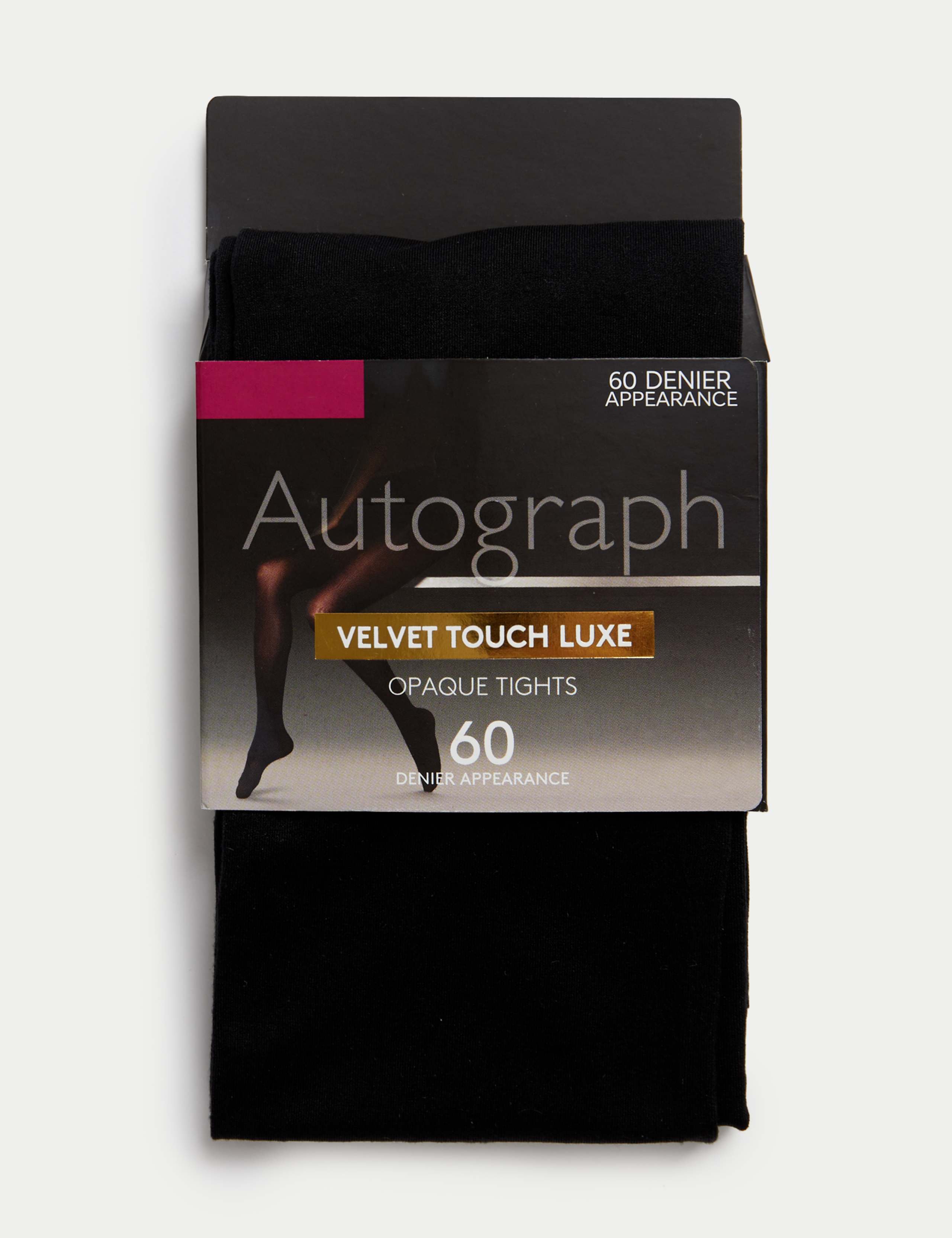 60 Denier Velvet Touch Luxe Tights 2 of 5