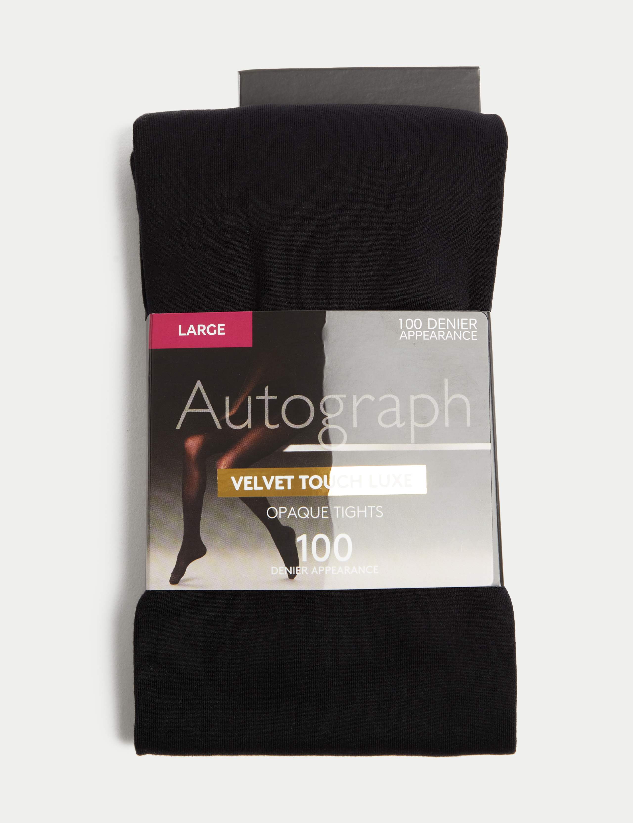 100 Denier Velvet Touch Luxe Tights 2 of 5