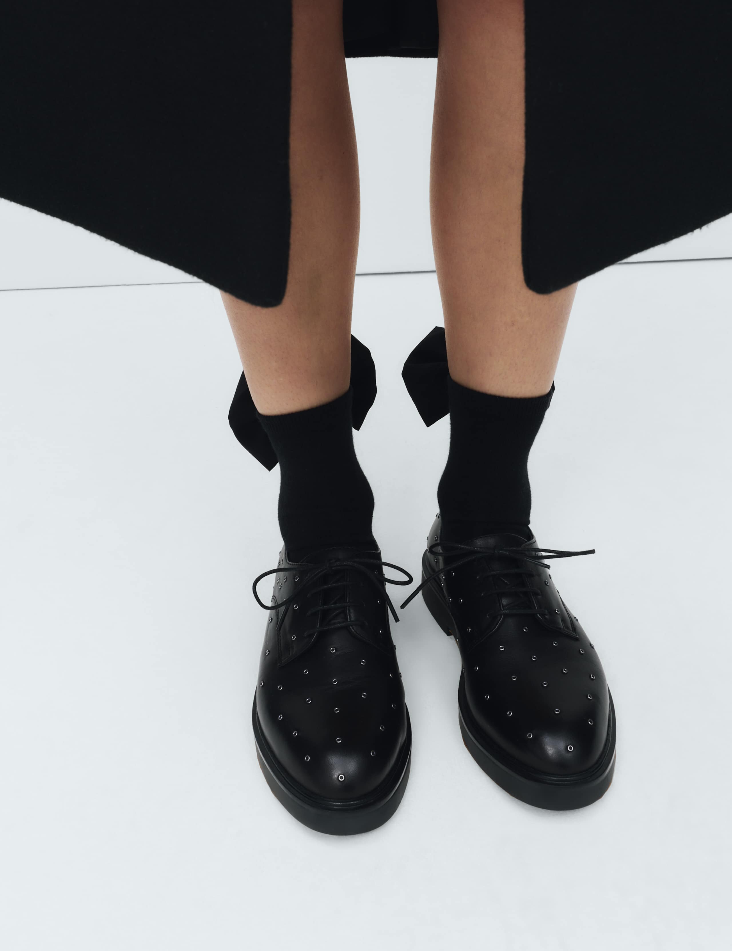 2pk Bow Ankle High Socks 4 of 4