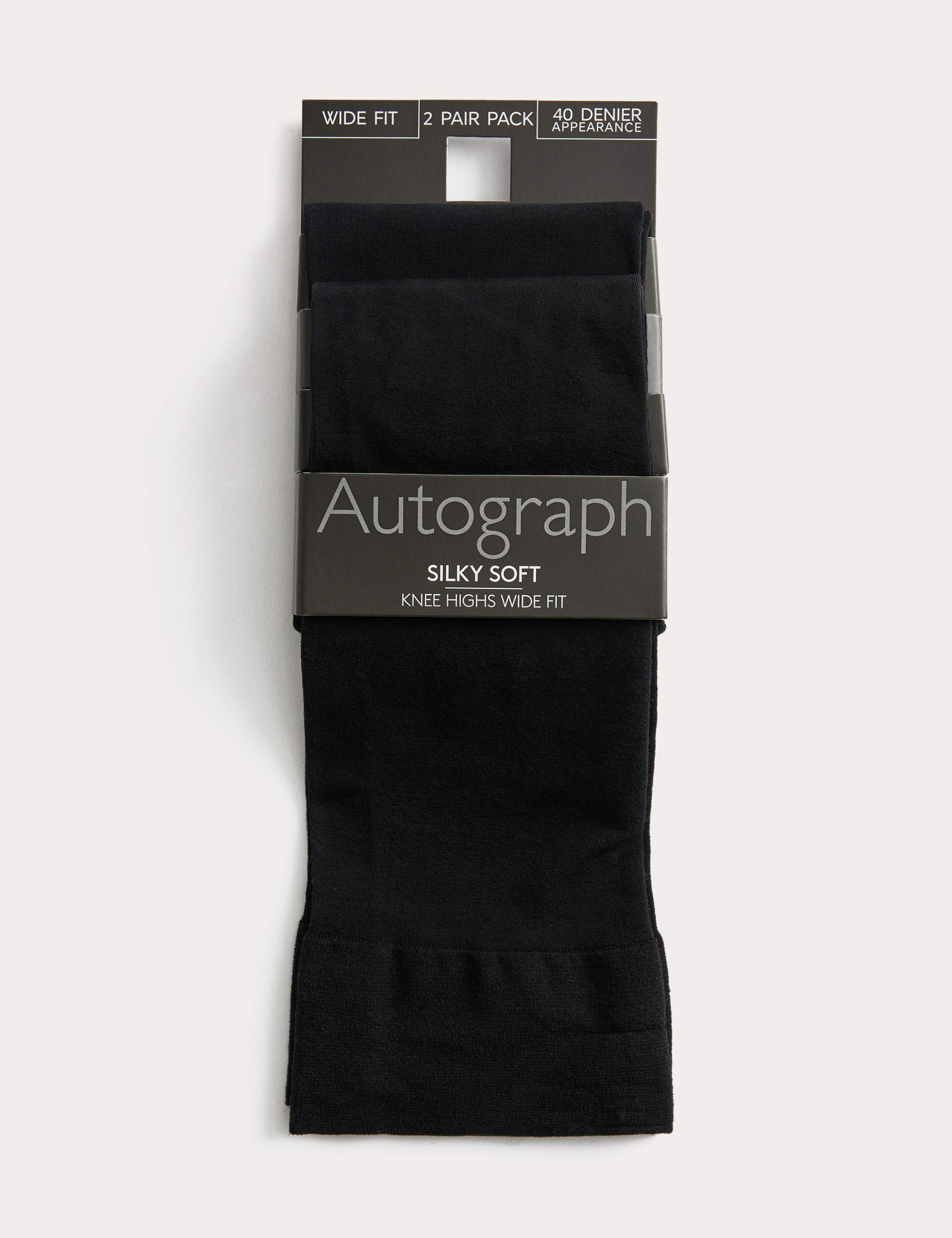2 Pack Silky Soft Knee Highs 2 of 5