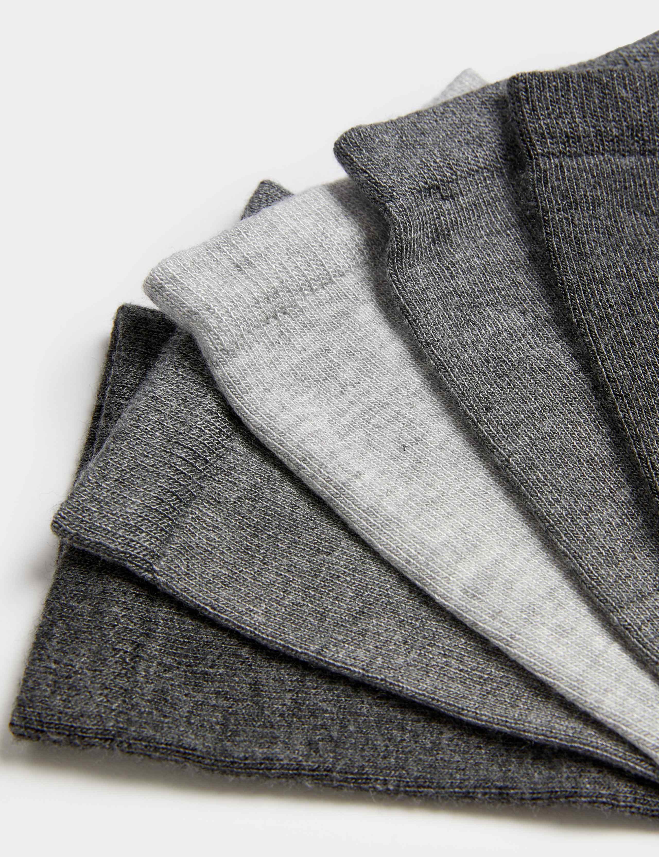 5pk Sumptuously Soft™ Ankle Socks 2 of 2