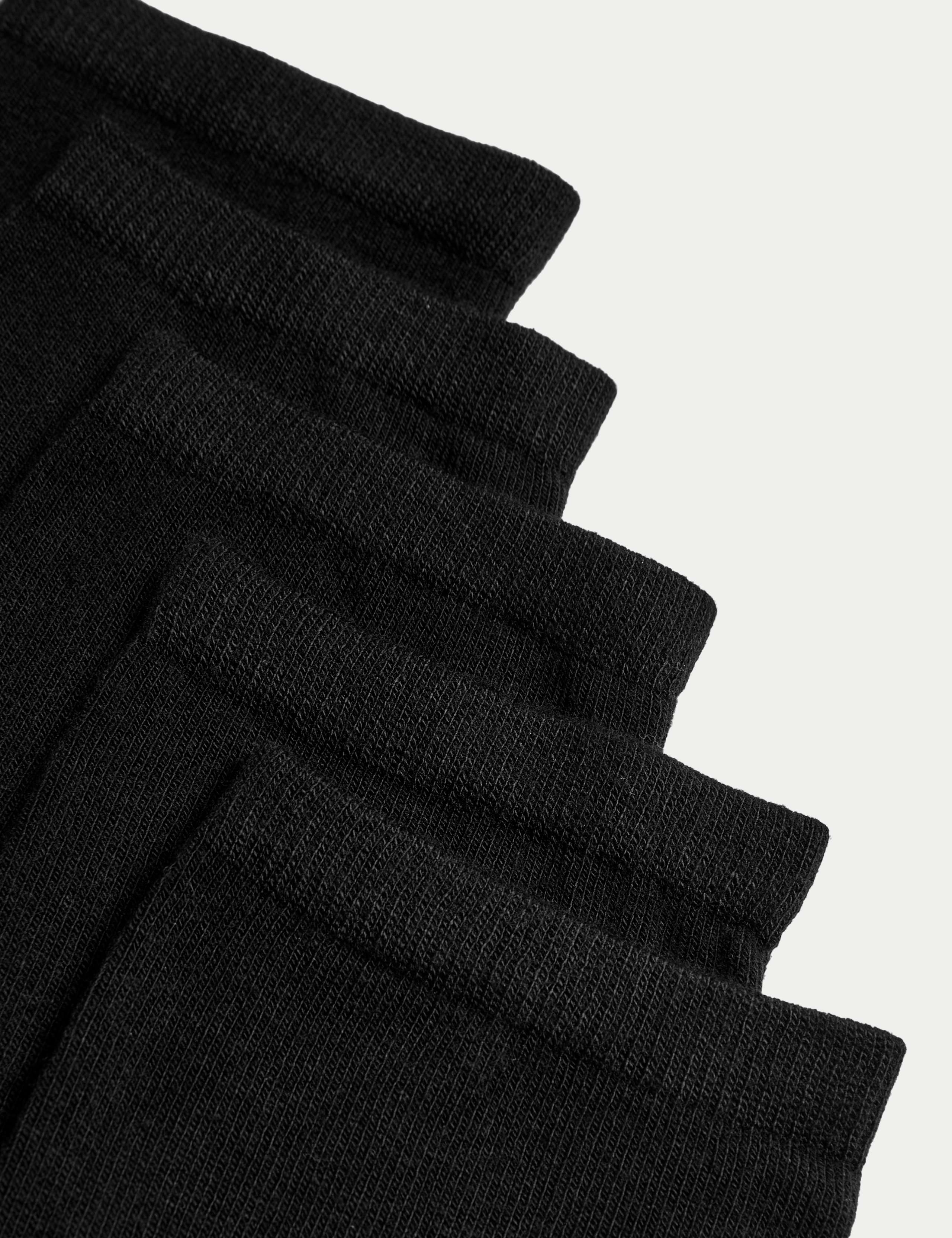 5 Pack SuperSoft Crew Socks 2 of 2