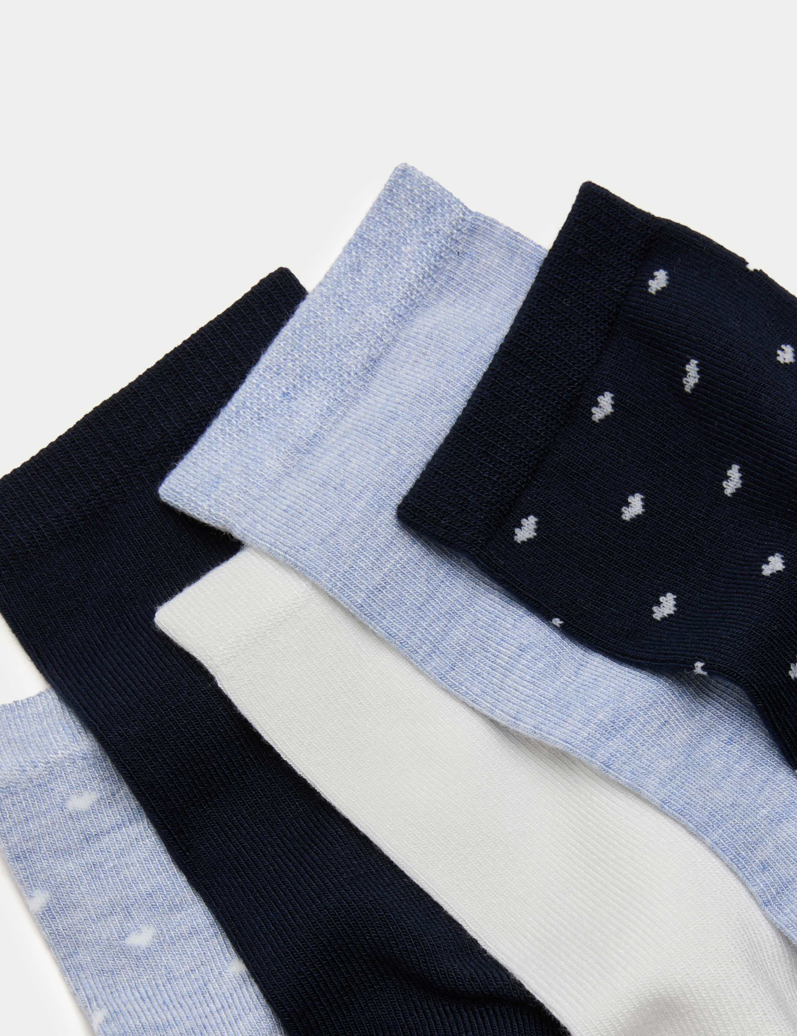 5pk Super Soft Ankle High Socks 2 of 2