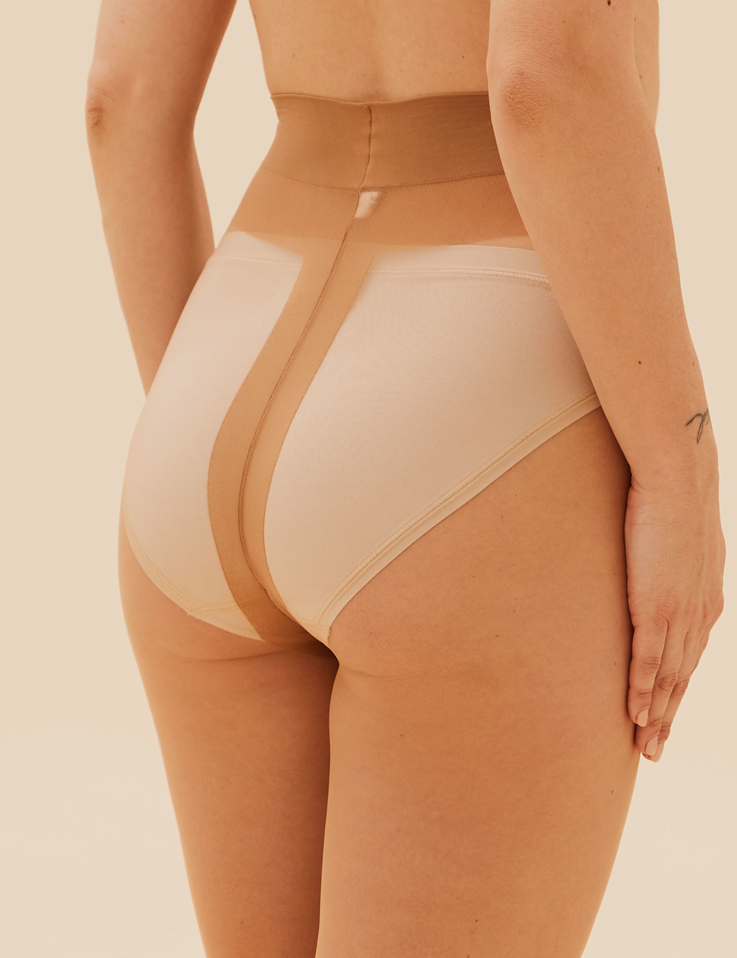 7 Denier Ladder Resist Sheer Tights 3 of 5