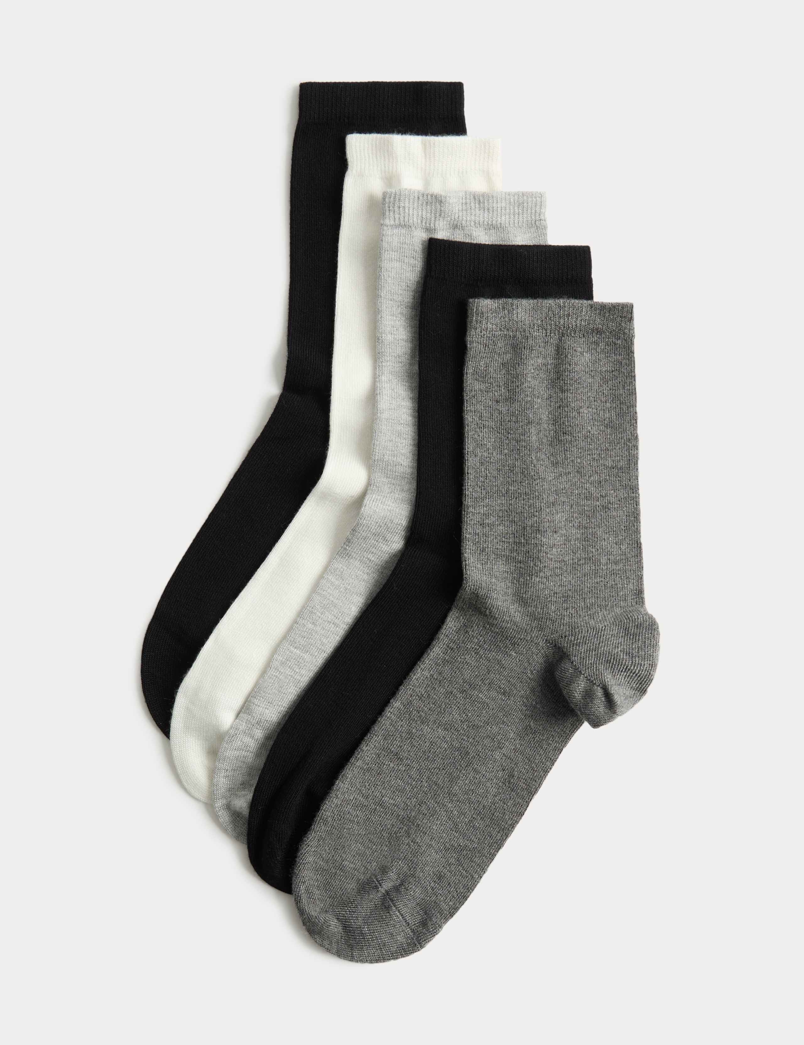 5 Pack Supersoft Crew Socks 1 of 1