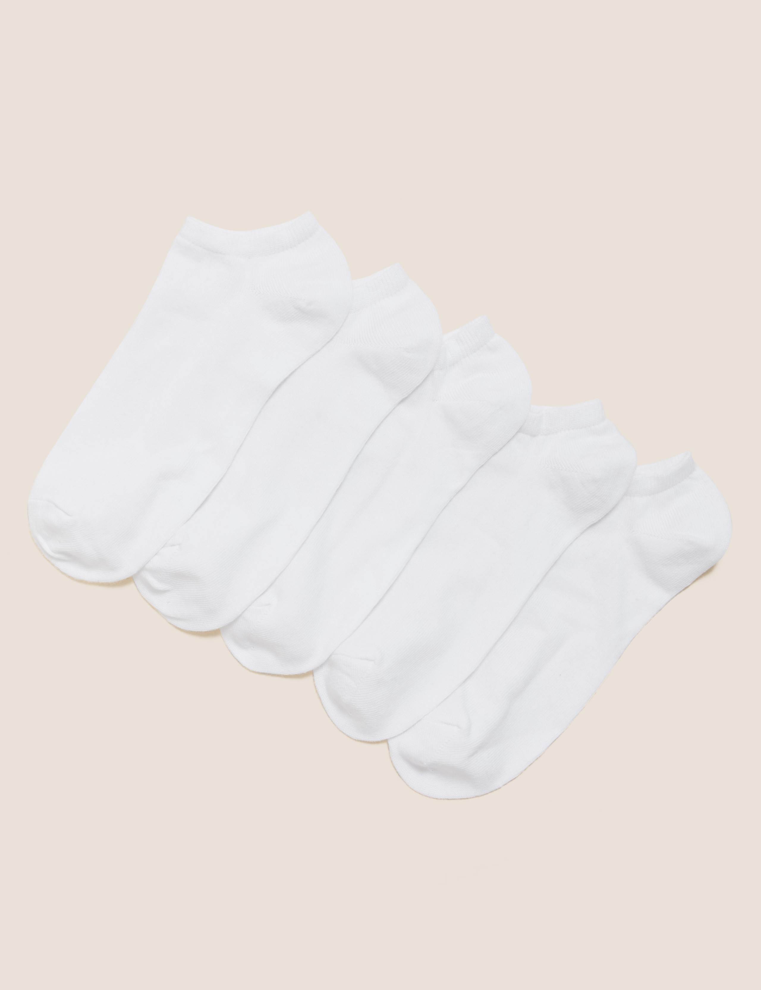 5pk Cotton Rich Trainer Liner Socks™ 1 of 1