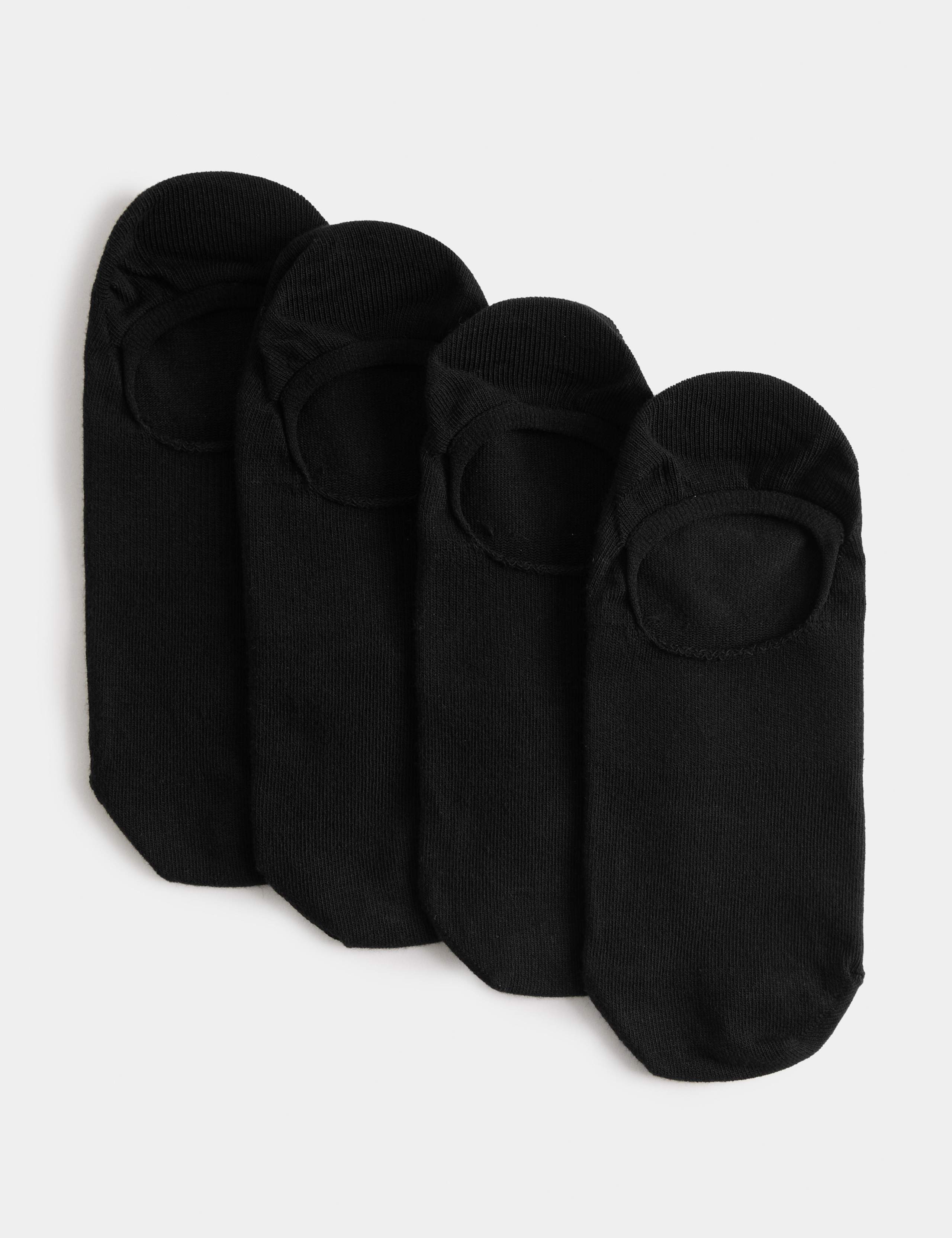 4pk Cotton Rich Invisible Trainer Liners™ 2 of 3