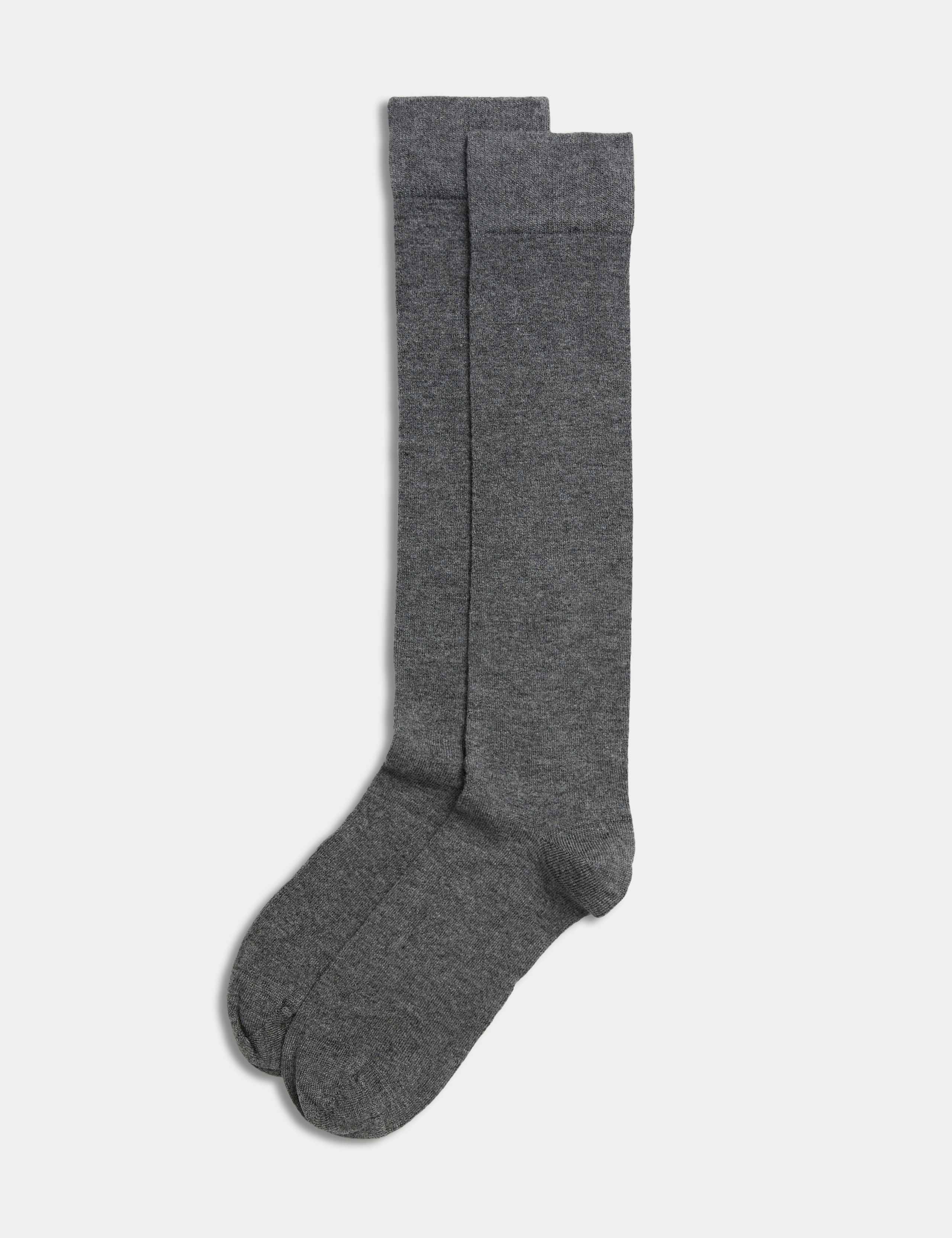 2pk Soft Knee High Socks 1 of 2