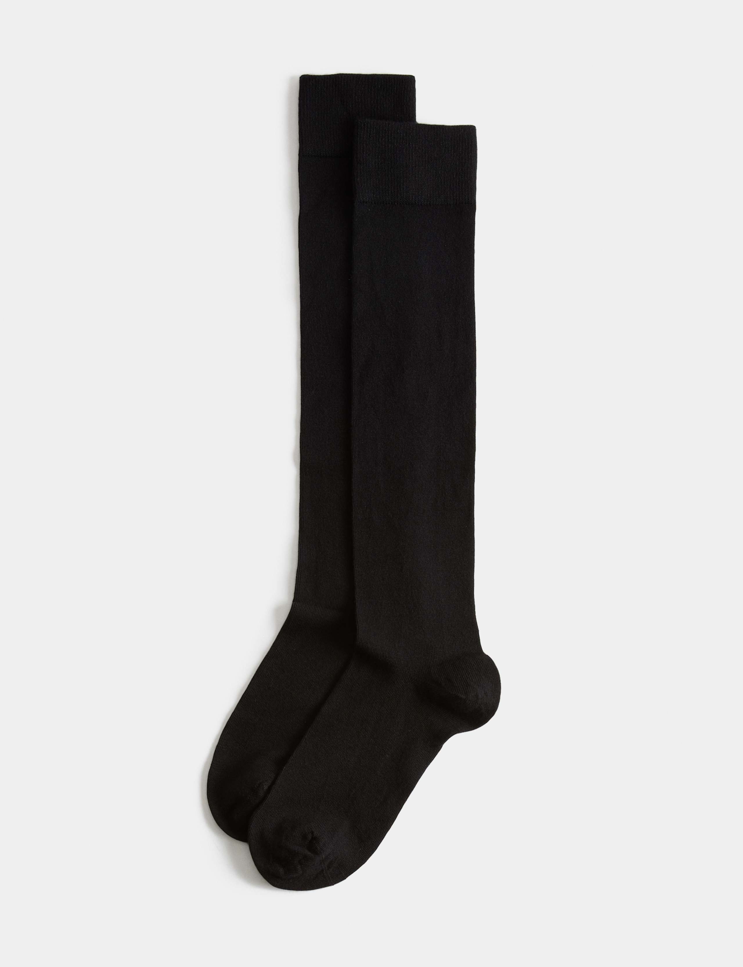 2 Pack Soft Knee High Socks 1 of 2