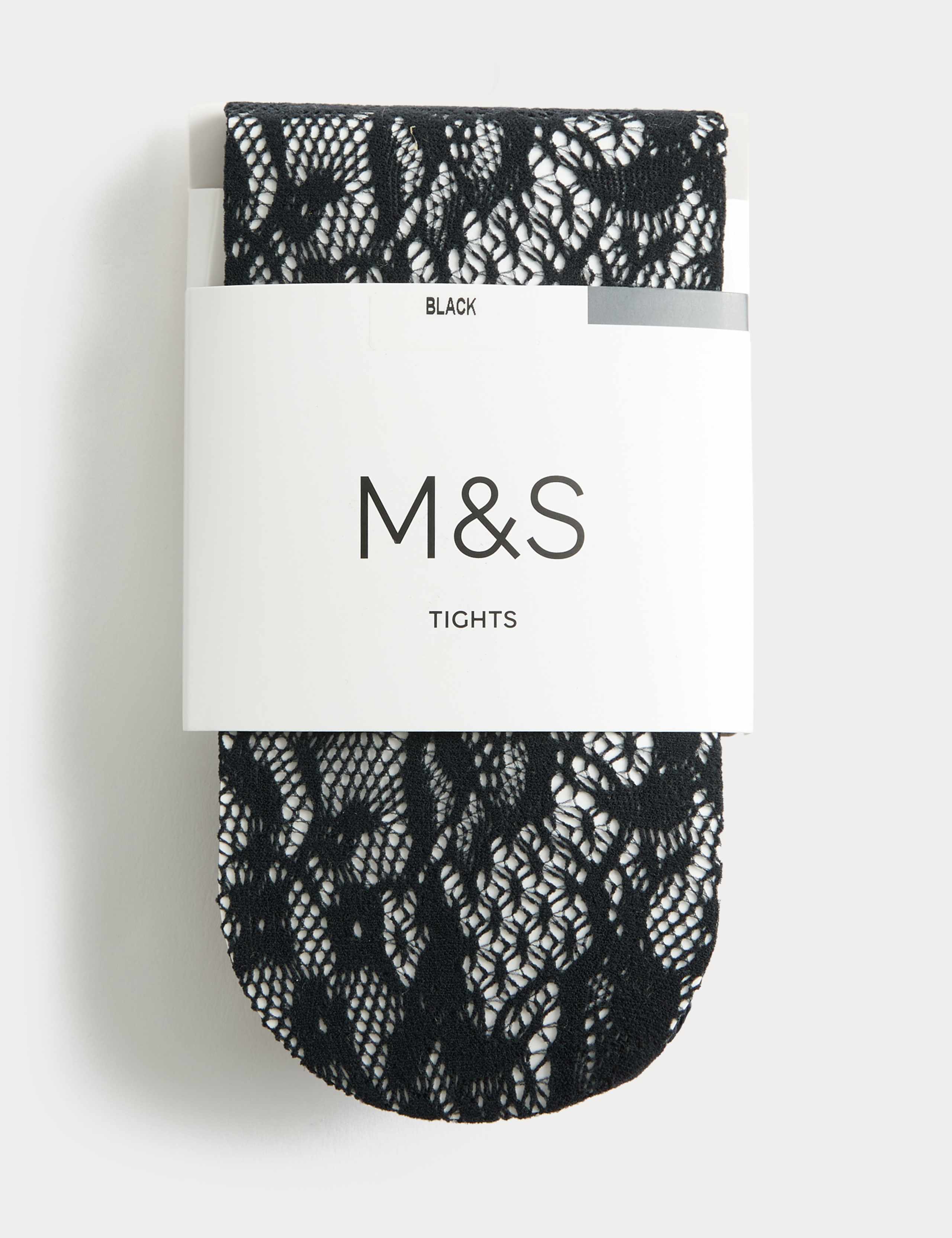 Lace Mock Stocking Tights 2 of 5