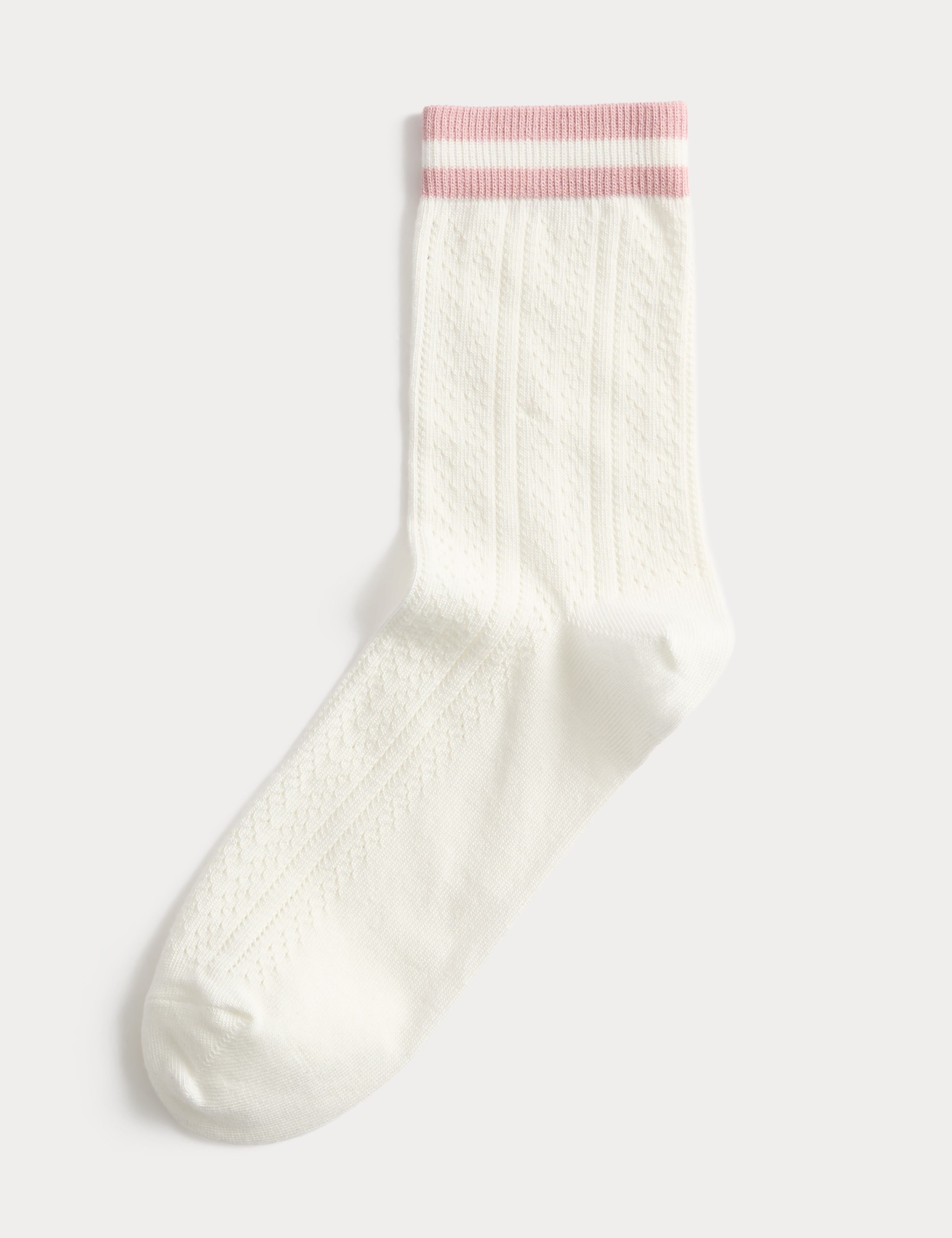 Cotton Rich Pelerine Stripe Crew Socks 1 of 1
