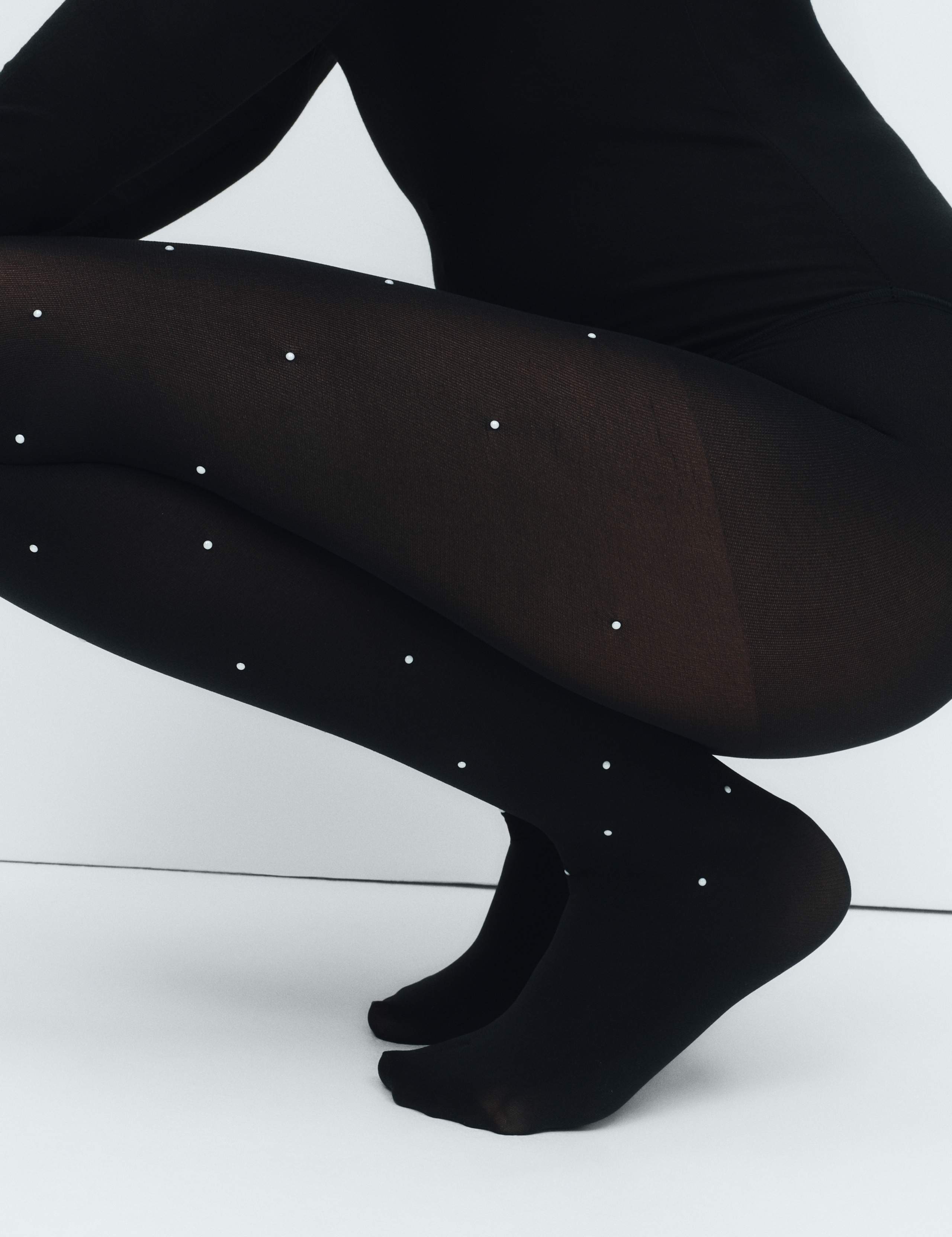 Pearl Embellished Opaque Tights 7 of 7