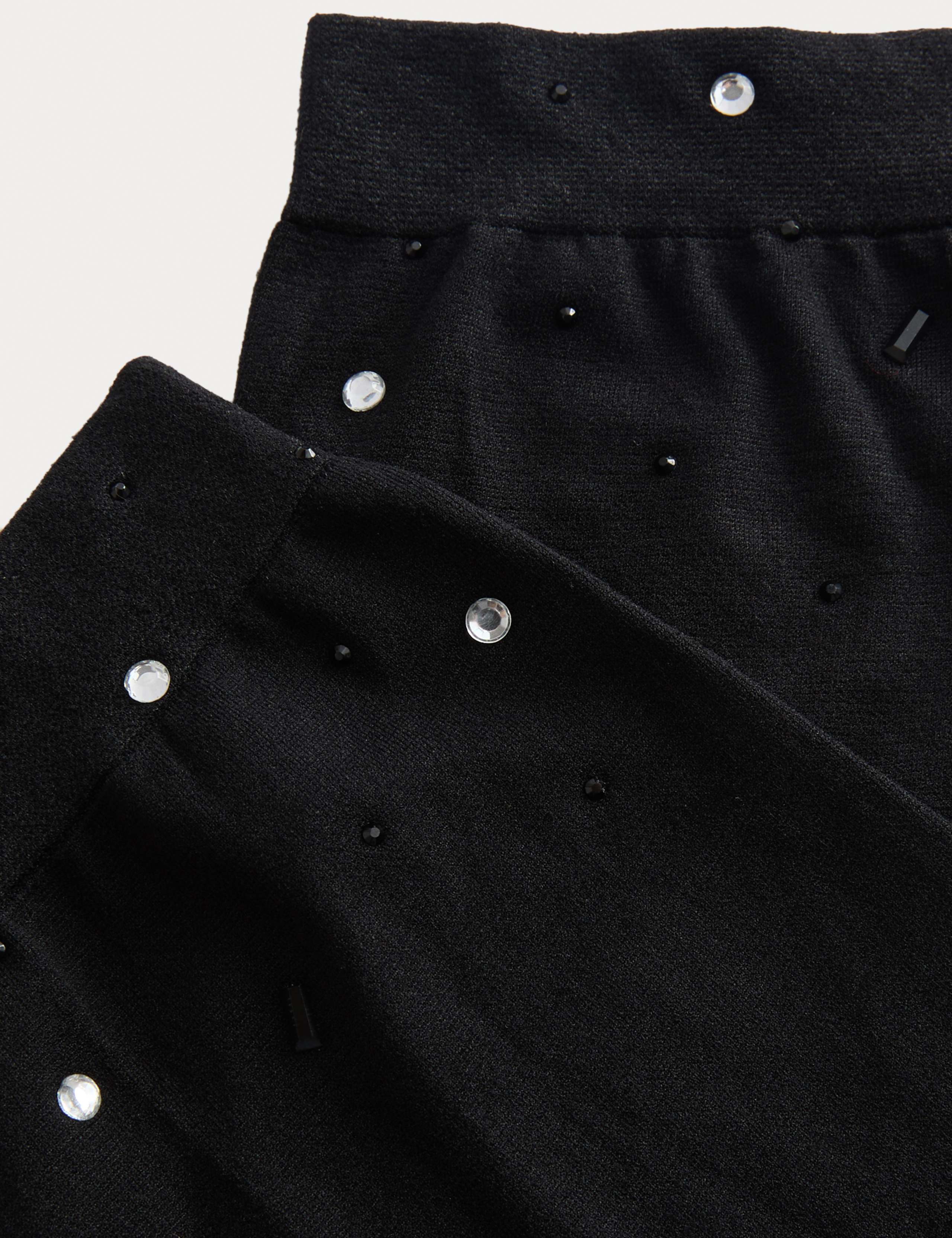 Diamante Embellished Ankle Highs 6 of 6