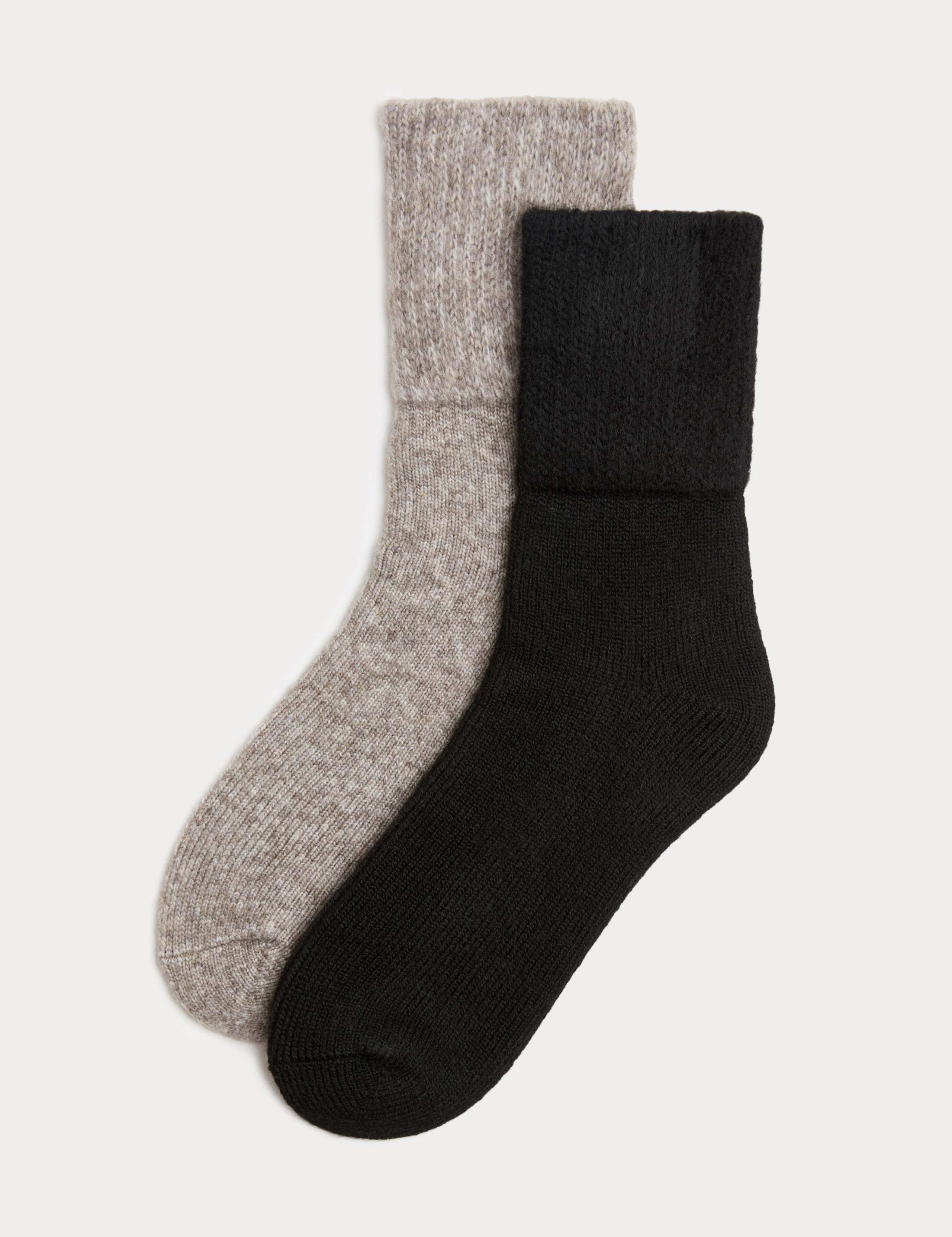 2pk Thermal Ankle High Boot Socks 1 of 1