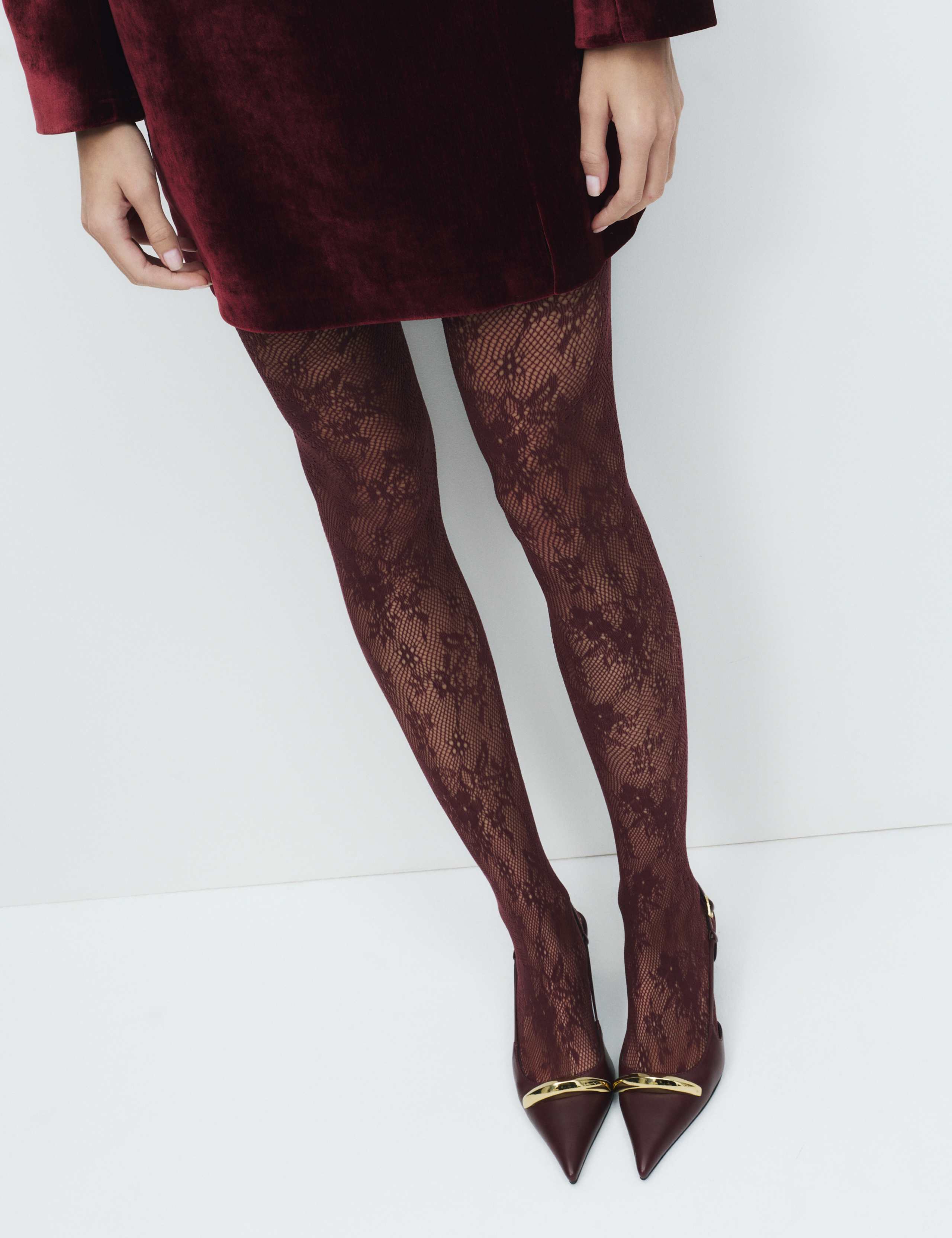 Fishnet Lace Tights 4 of 5