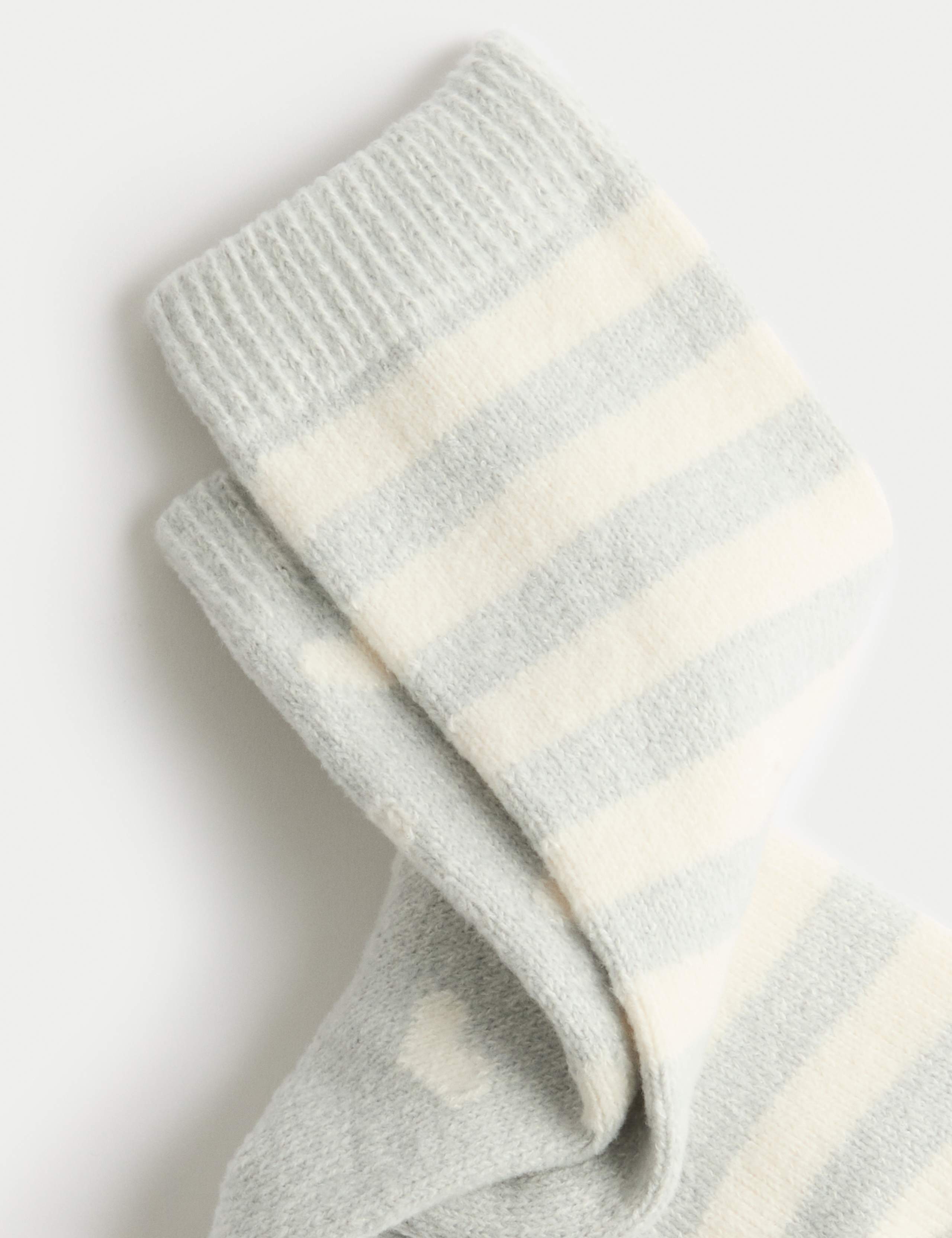 2pk Cosy Ankle High Socks 2 of 2