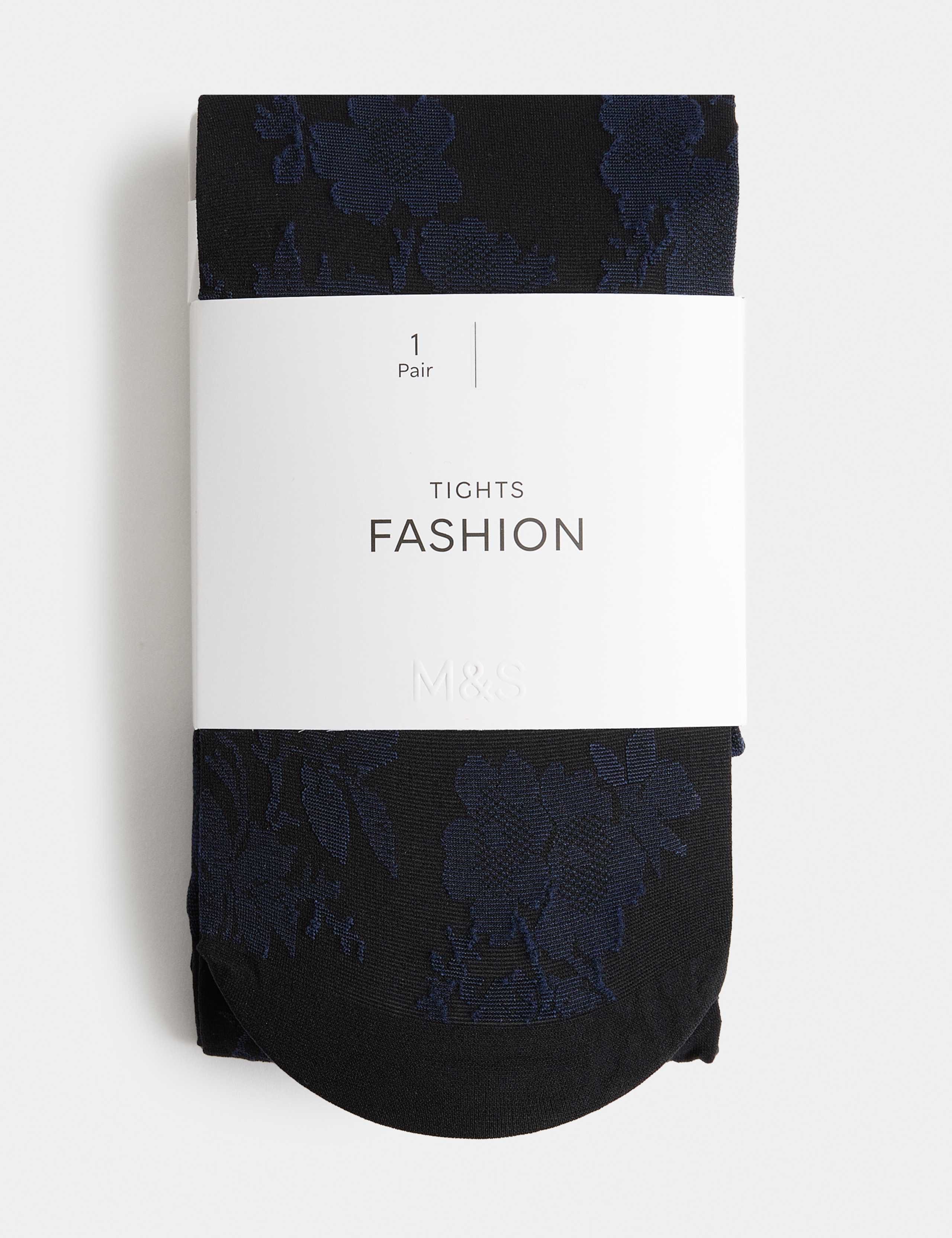Floral Mesh Tights 2 of 4
