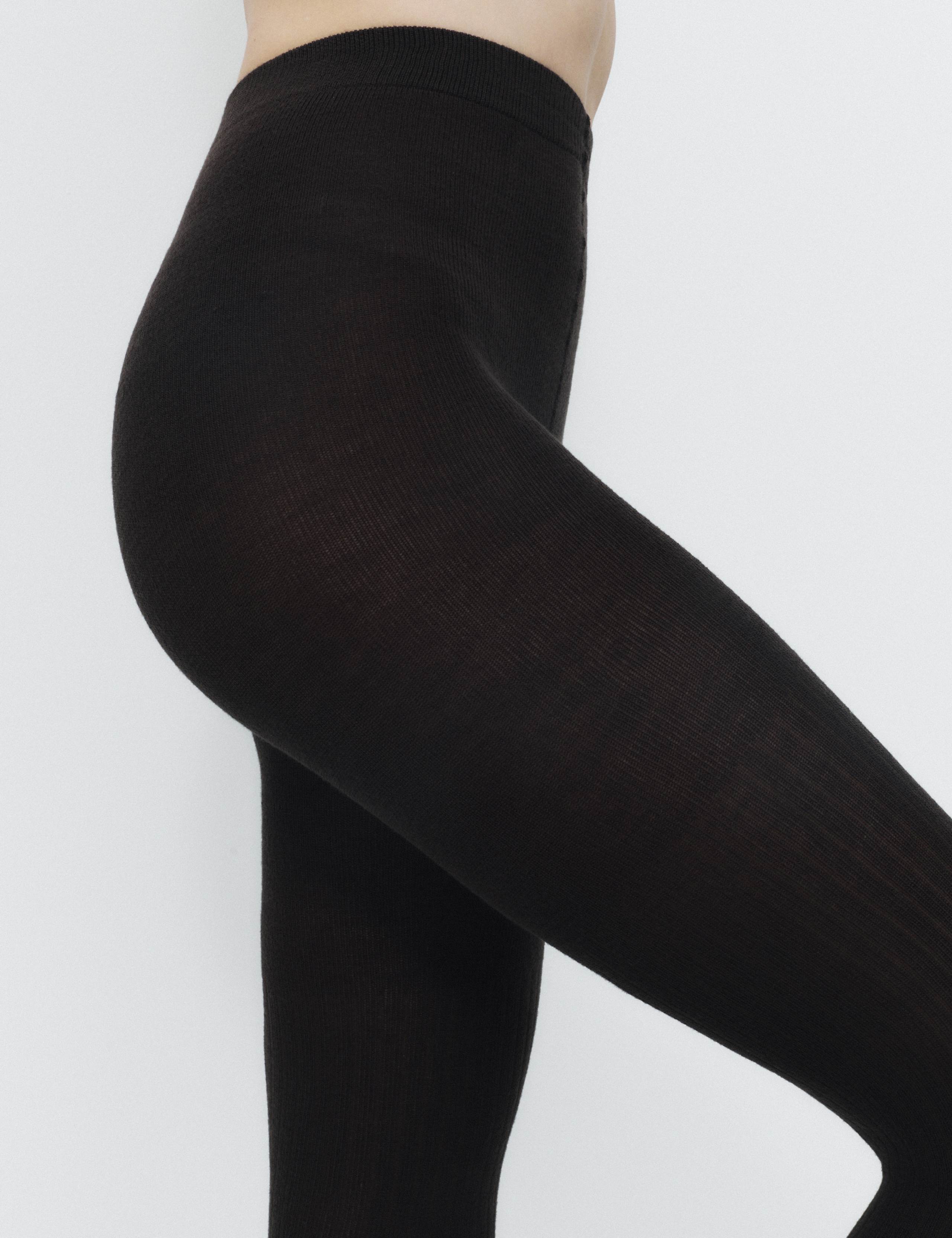 Ribbed Opaque Tights 3 of 4