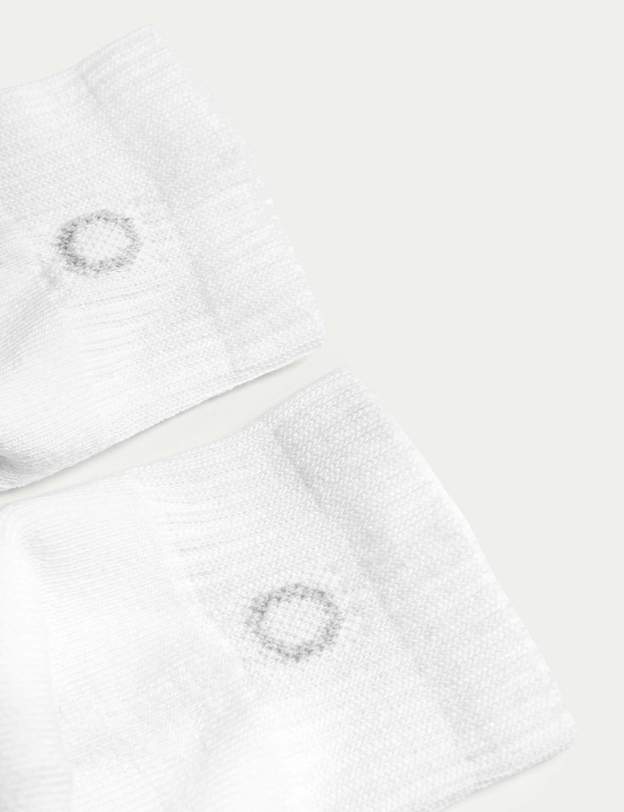 5pk Cotton Rich Cushioned Anklets 2 of 2