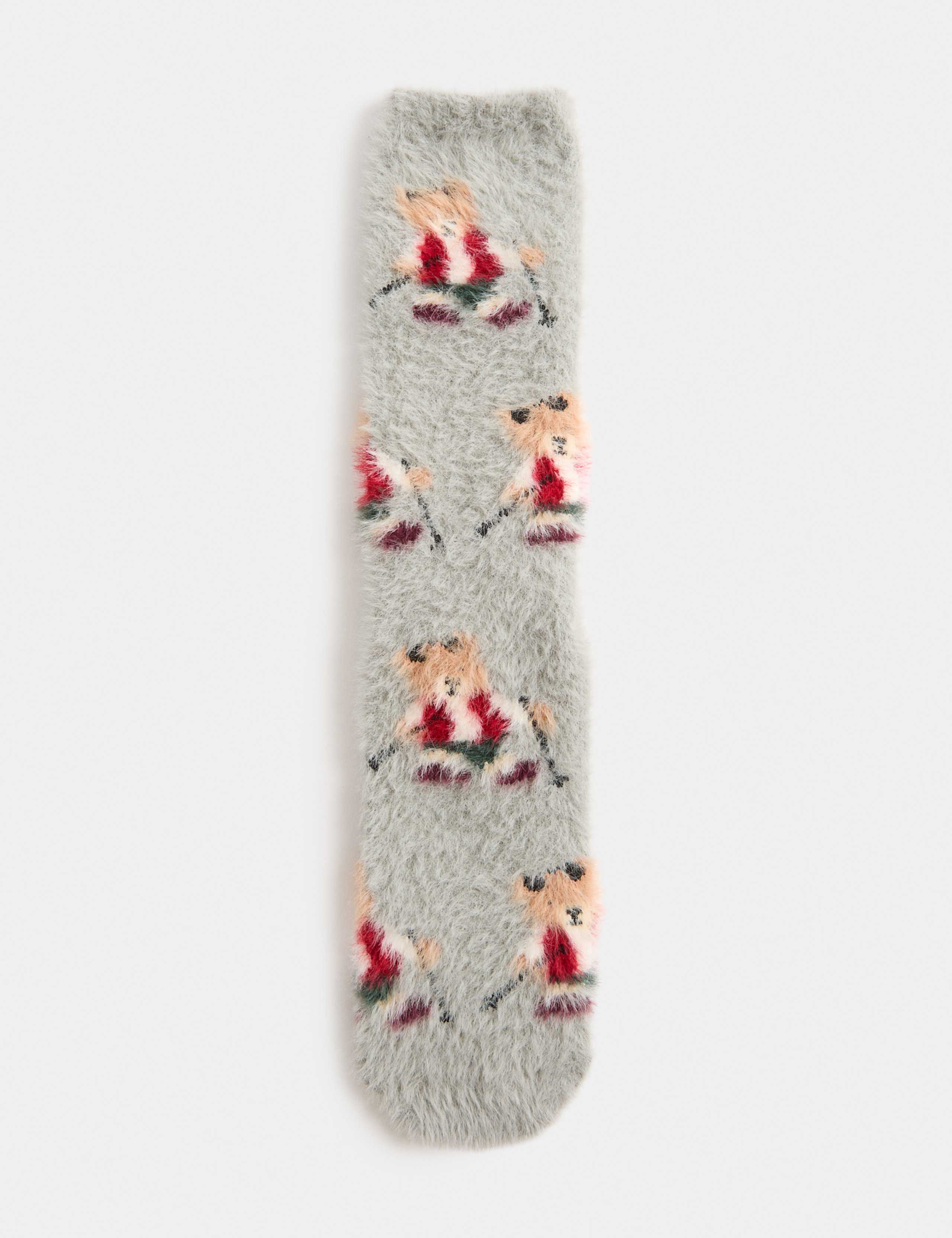 Spencer Bear™ Gripper Slipper Socks 1 of 2