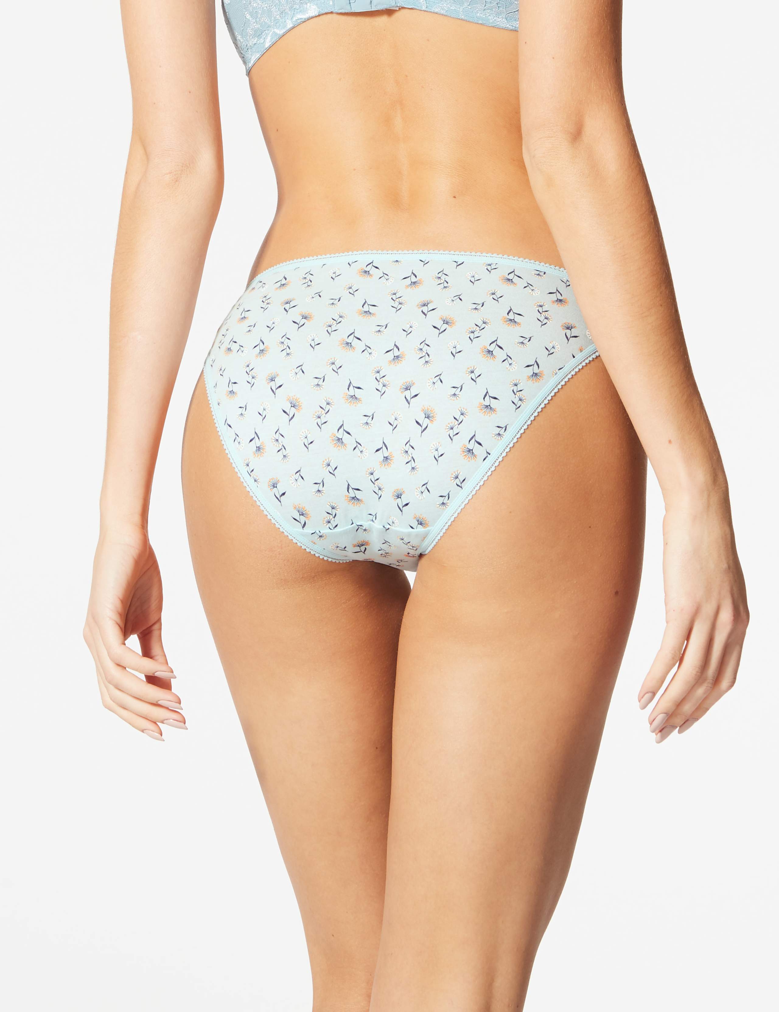 5 Pack Pure Cotton Bikini Knickers 4 of 4