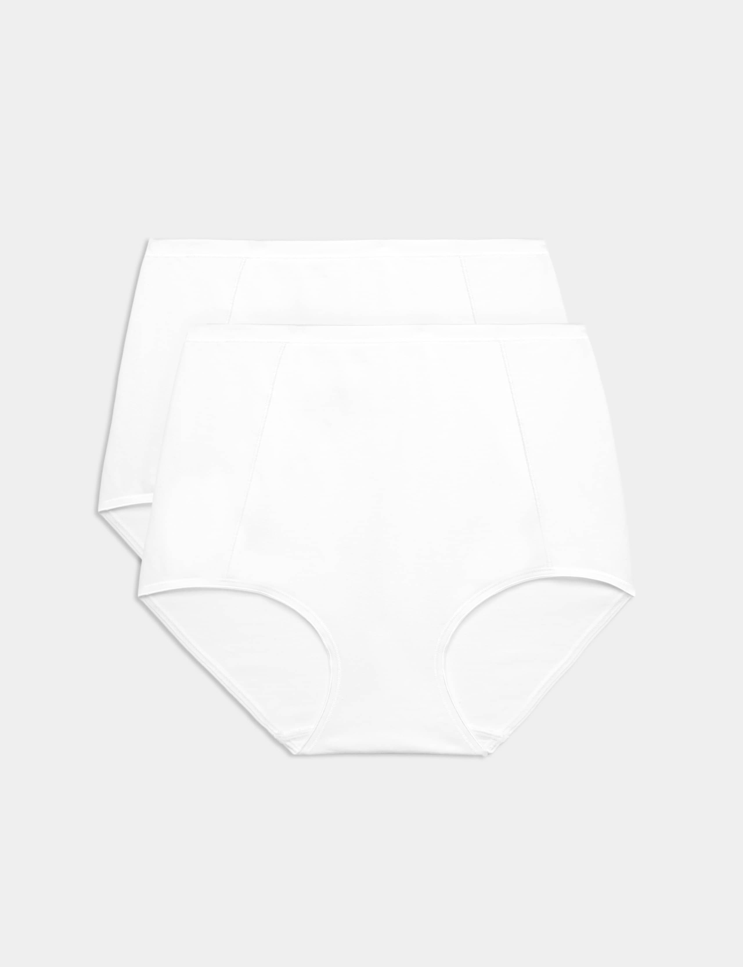 2 Pack Firm Control Full Briefs 1 of 7