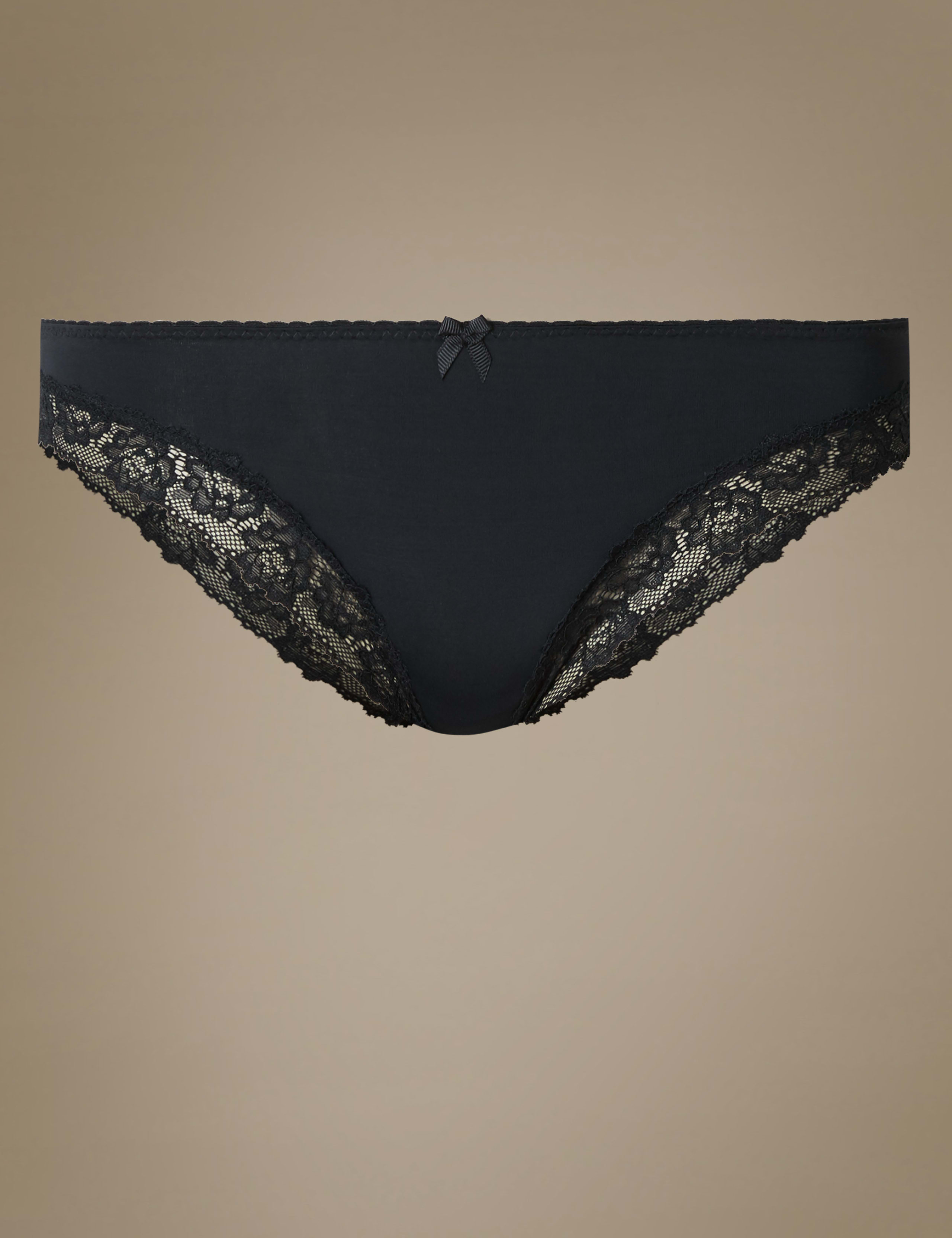 Heart Mesh Brazilian Knickers 2 of 5